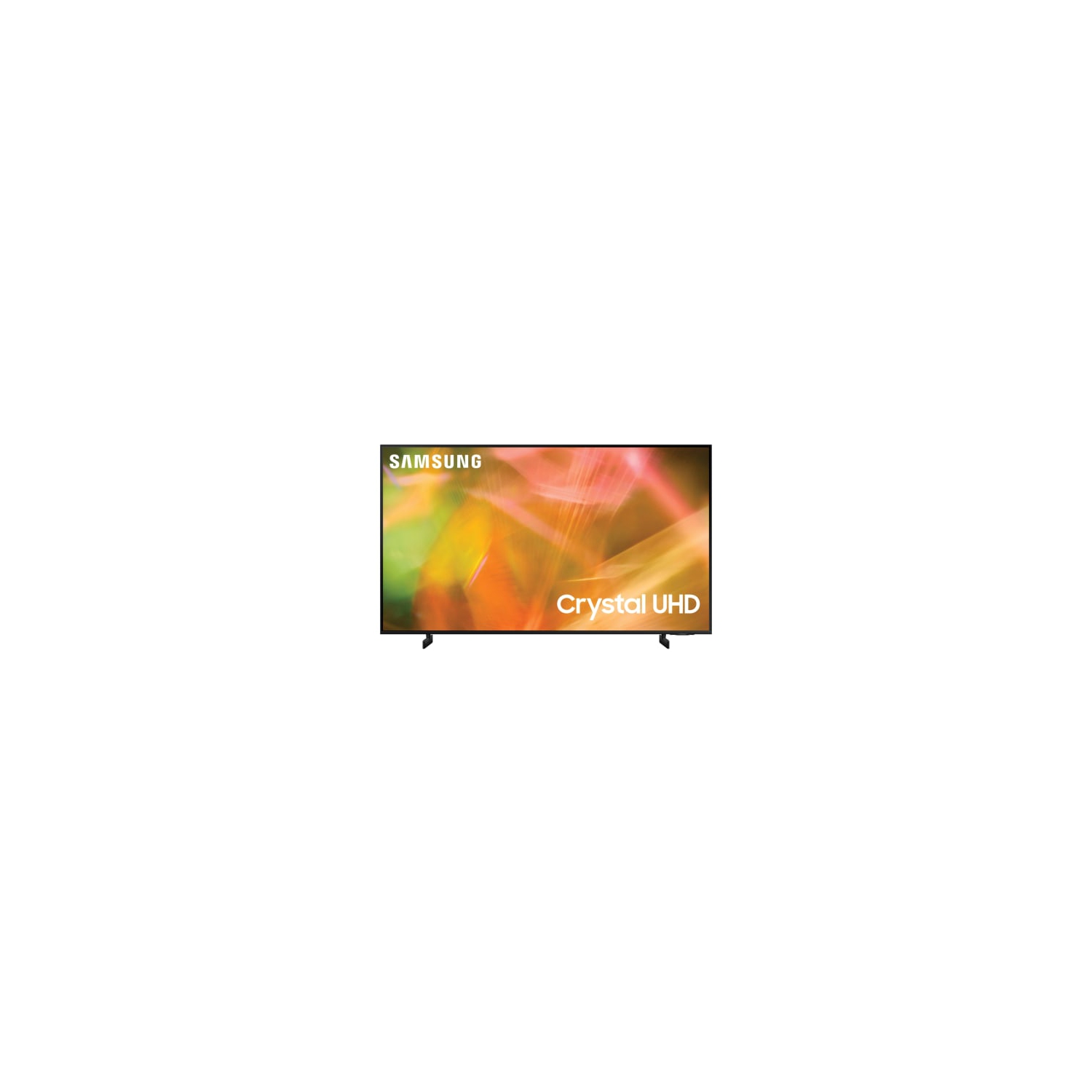 Samsung AU8000 43" Crystal 4K UHD LED Smart TV HDMI USB Black Television (UN43AU8000FXZA)