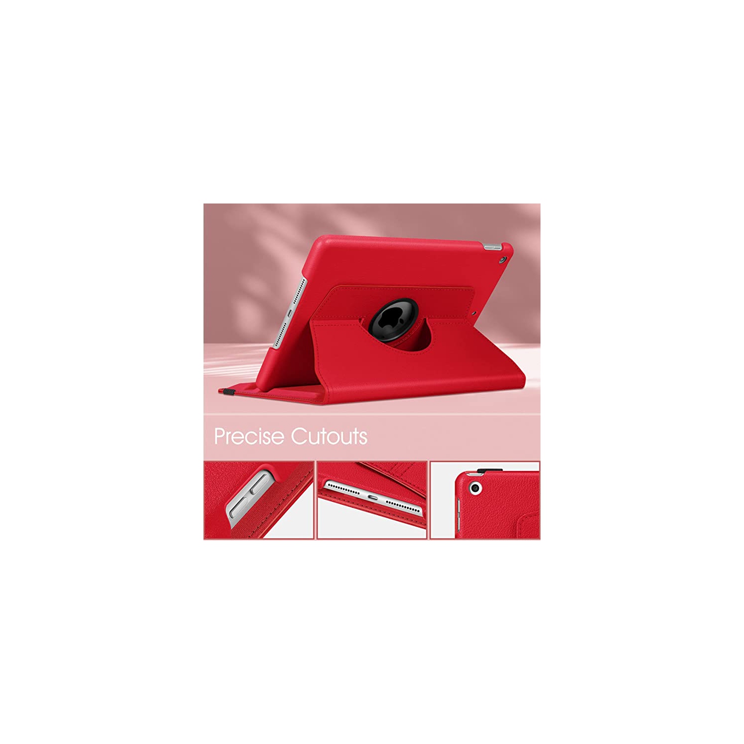 【SeperShield】360 Rotating PU Leather Stand Case Smart Cover for iPad Mini 4 5 4th 5th Generation Case