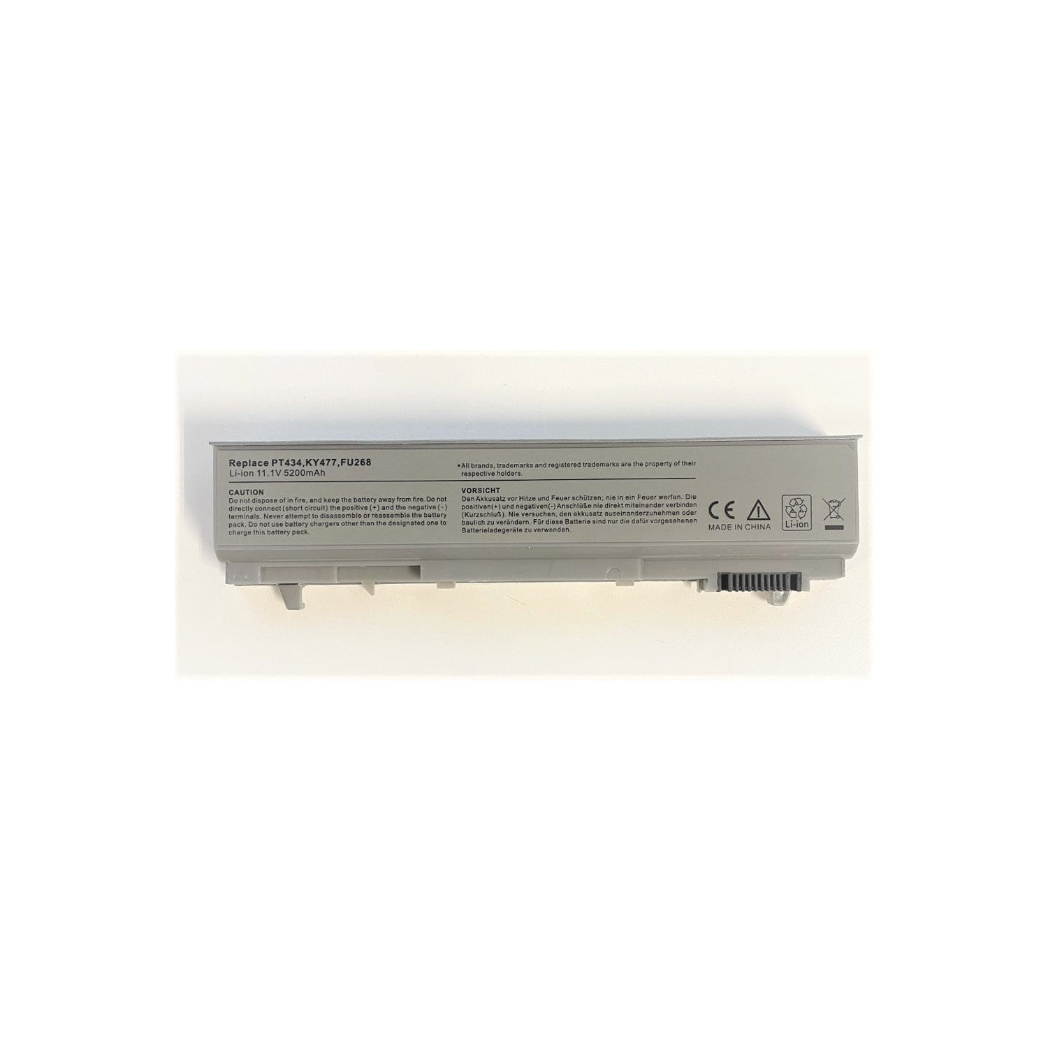 High-Performance Dell Compatible Battery for PT434, KY477, FU268, KY265 - 11.1V 5200mAh