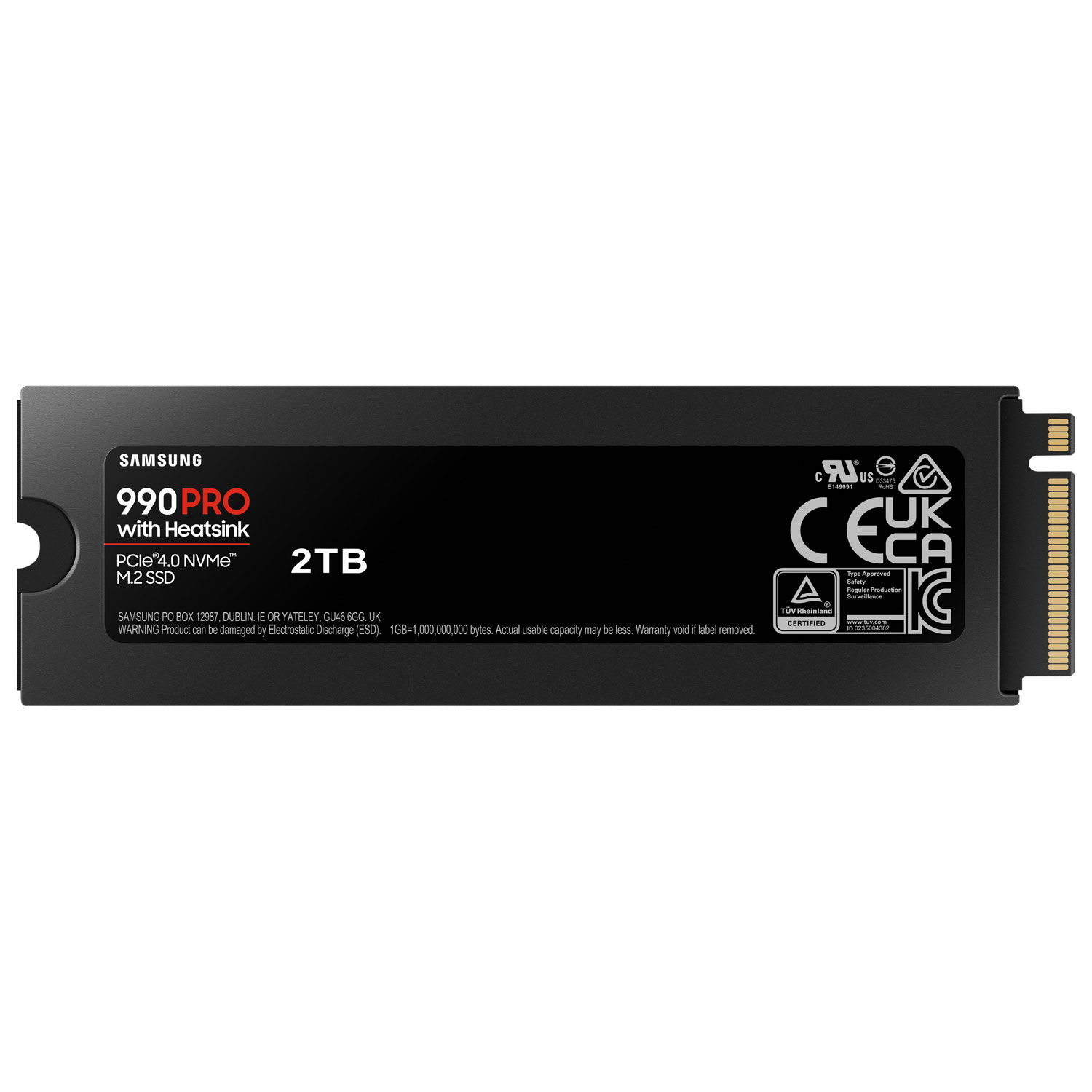 Samsung 990PRO 2TB NVMe PCI-e Internal Solid State Drive with