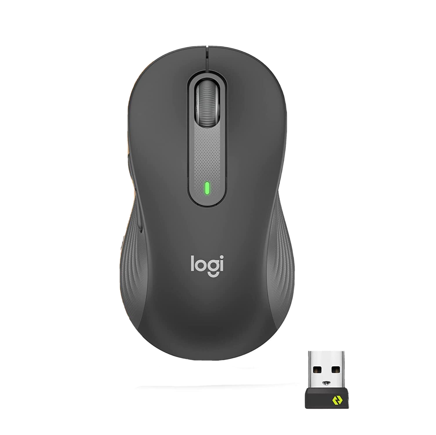 Refurbished (Good) Logitech Signature M650 L Full Size Wireless Mouse - For Large Sized Hands, Silent Clicks