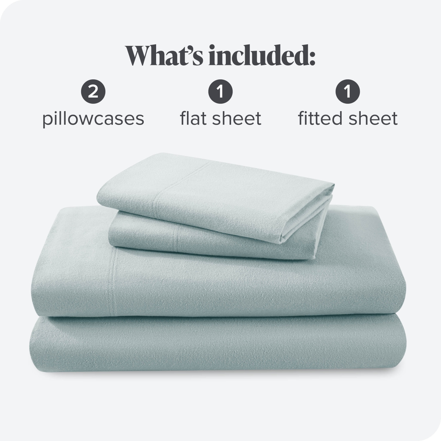 Bare Home Flannel Sheet Set 100% Cotton, Velvety Soft Heavyweight - Double Brushed Flannel - Deep Pocket