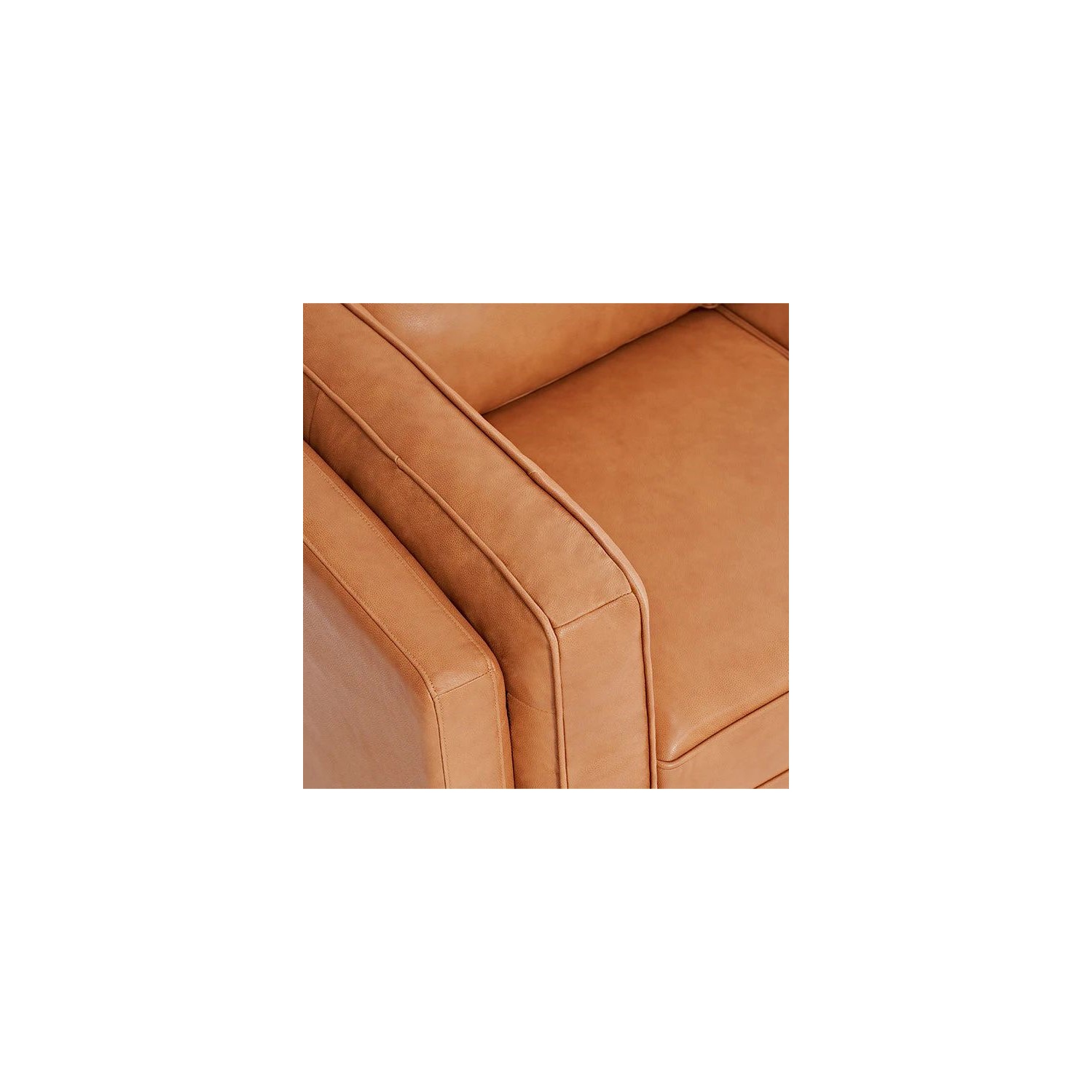 Valencia Artisan Single Leather | Premium Italian Nappa 11000 Leather, Wood Frame And Legs, Ultimate Comfort