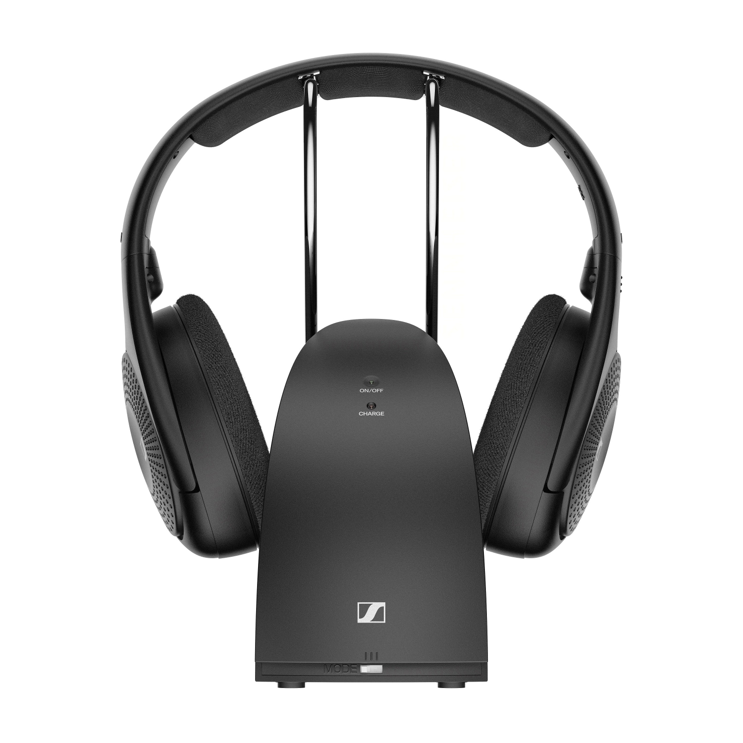 Casque d'écoute sans fil RS 120-W de Sennheiser pour une écoute de télévision claire et nette avec 3 modes de son, modèle léger avec commande de