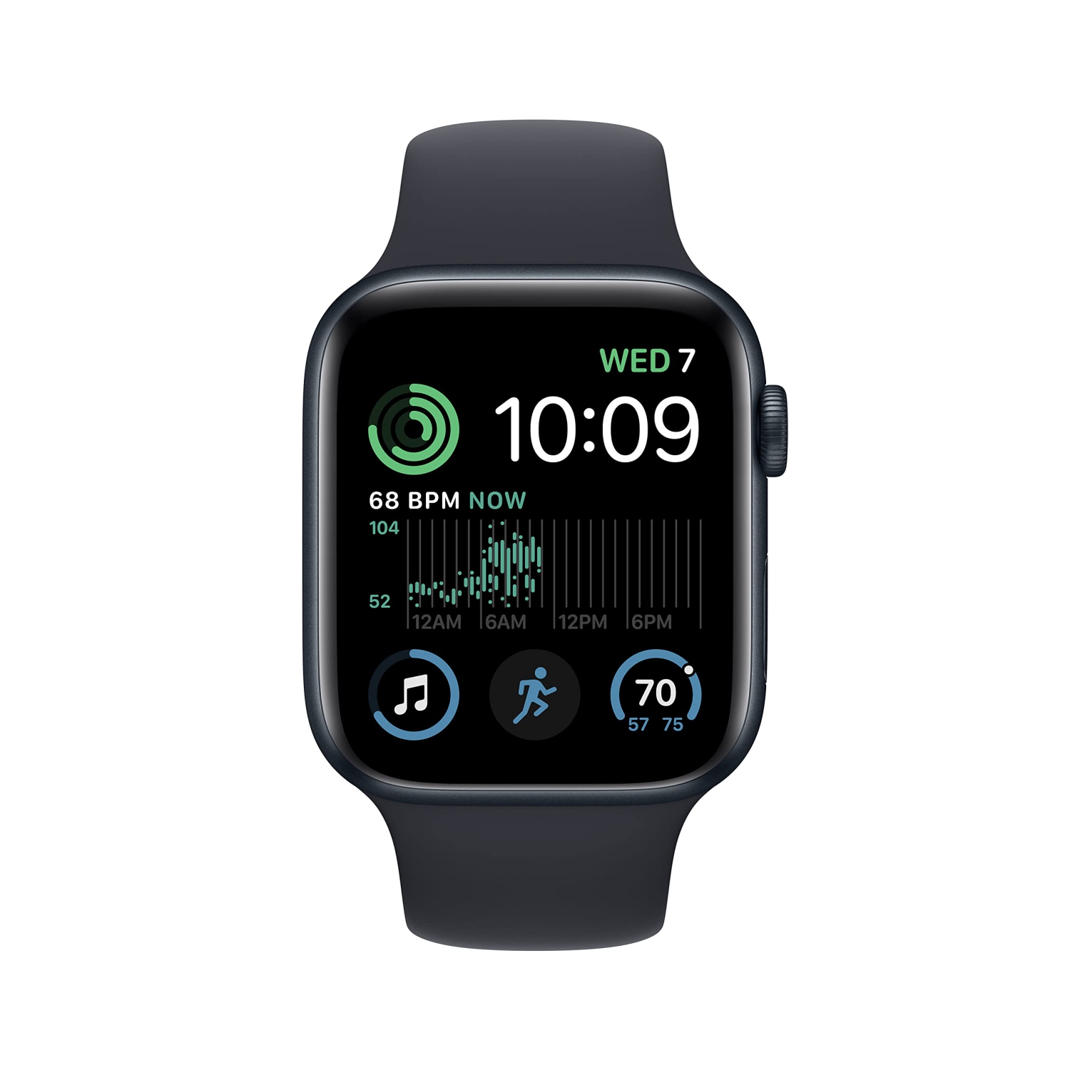 Apple Watch SE (2nd Gen) [GPS 44mm] Smart Watch w/Midnight