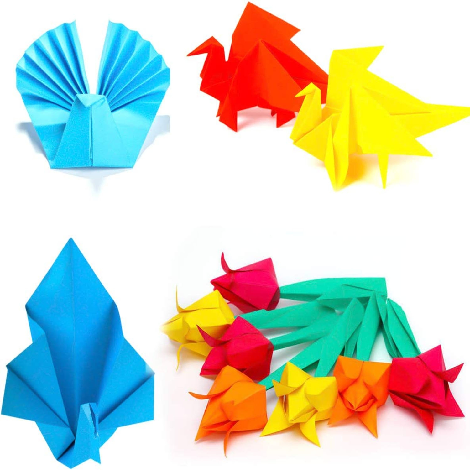 Feuilles de papier cartonné, papier scintillant pour artisanat et art 8K 100 pcs couleurs multicolores, bricolage, projets, décoration, autres