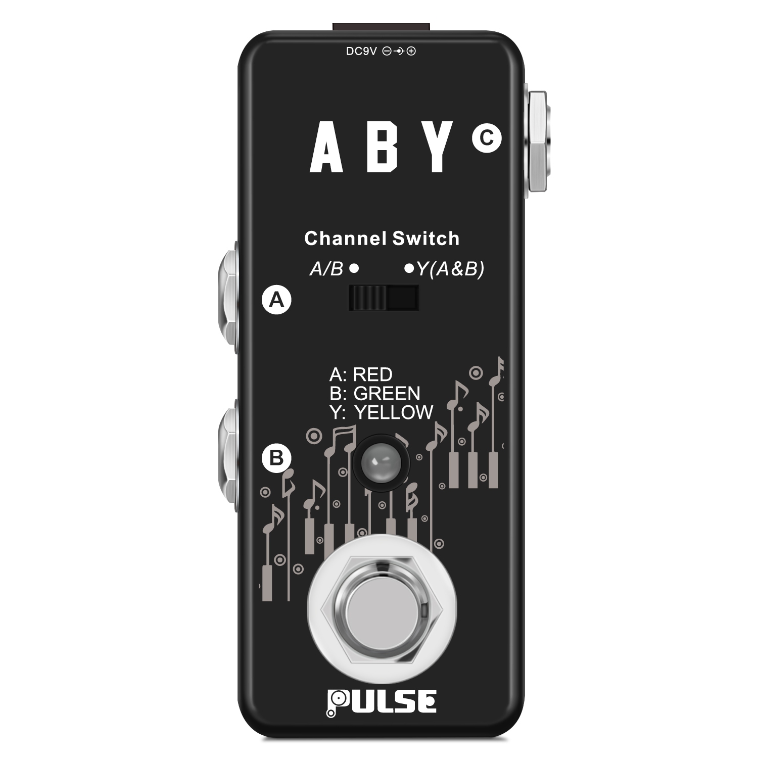 Pulse Technology ABY Micro AB Switch Micro Guitar Pedal ABY