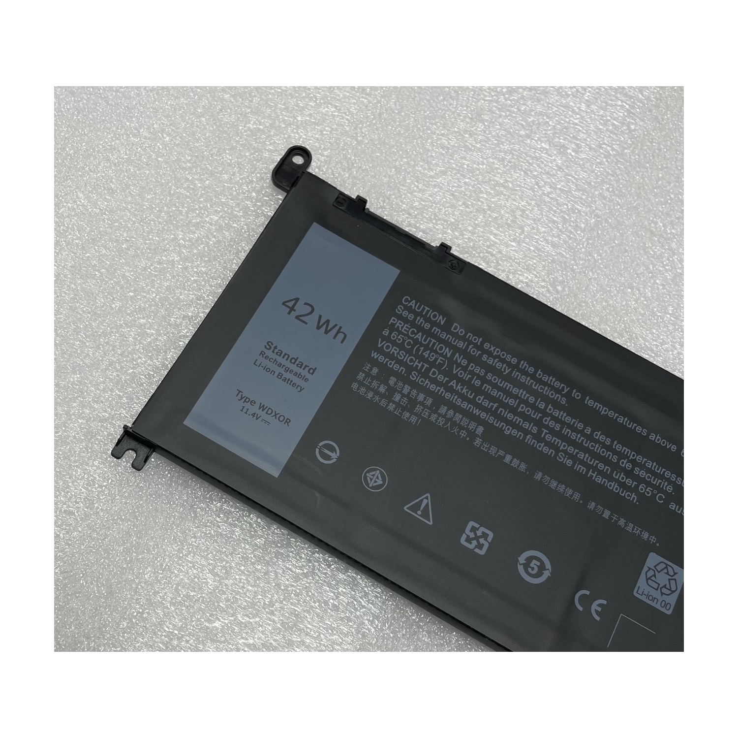Nouvelle batterie de 42 Wh Inspiron 13 5000 5368 5378 7368 7378 de Dell compatible