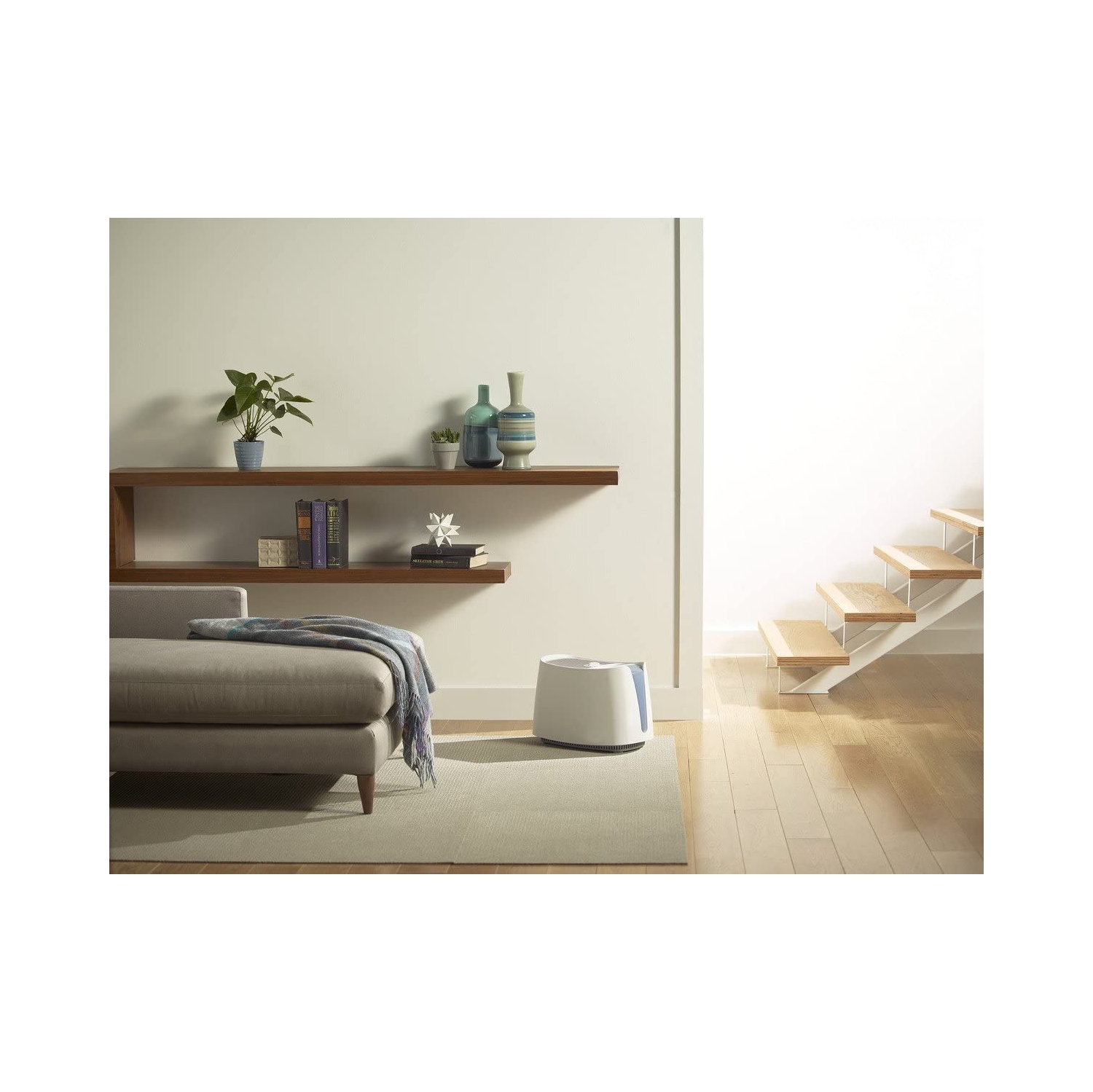 Phone Village Honeywell HEV355C QuietCare Cool Moisture Humidifier, White, with Break Resistant, Easy to Fill & Clean Water Tank, Quiet Invisible