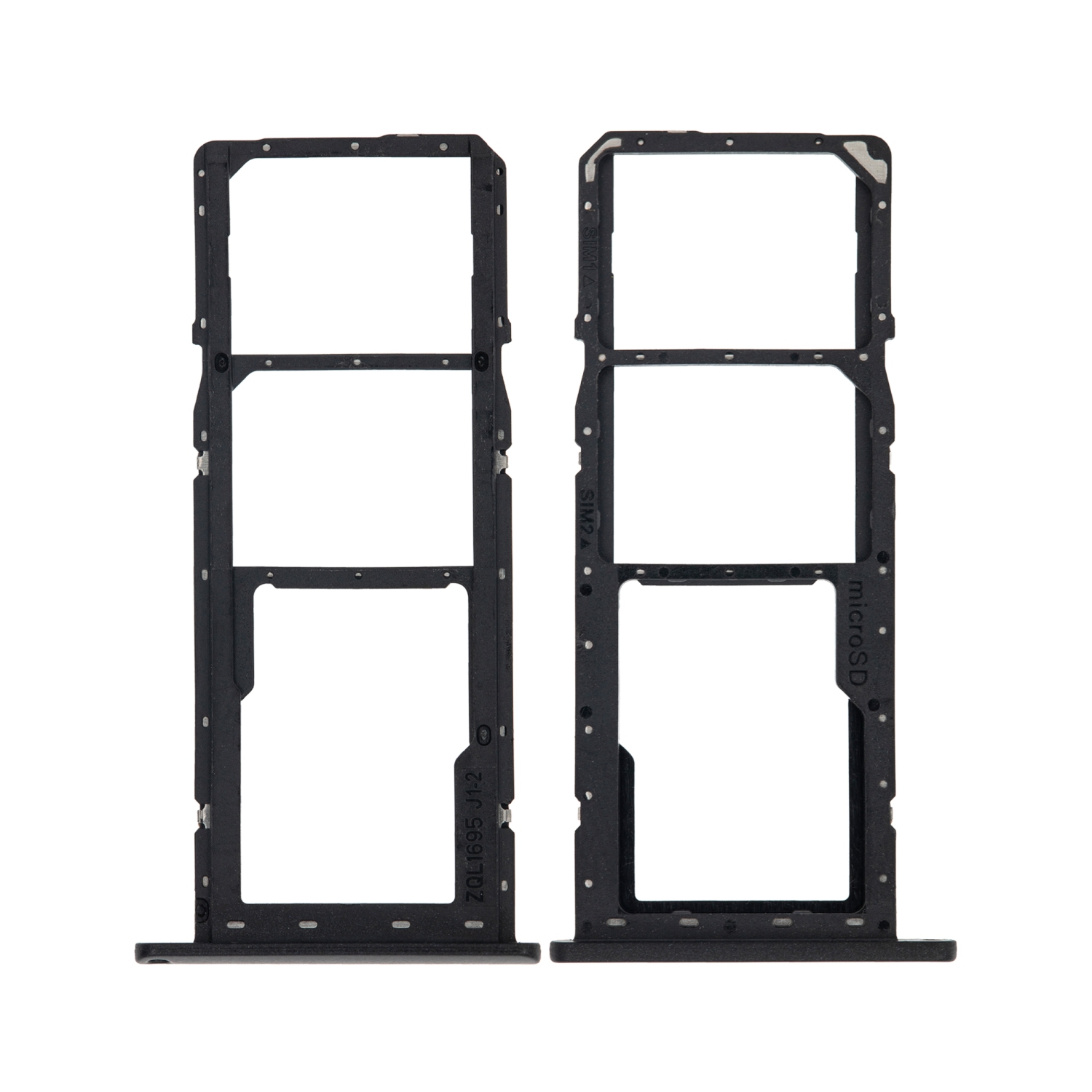 Replacement Dual Sim Card Tray Compatible For Samsung Galaxy A11 (Black)
