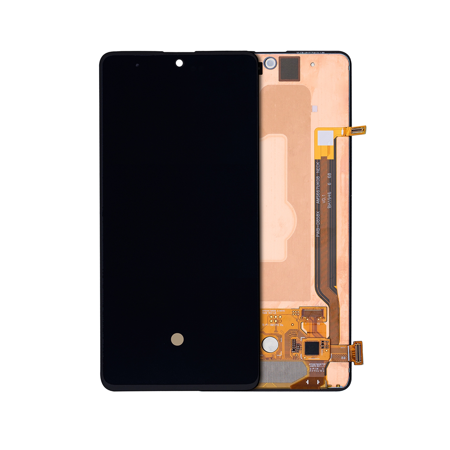 Refurbished (Excellent) - Replacement OLED Assembly Without Frame Compatible For Samsung Galaxy Note 10 Lite (All Colors)