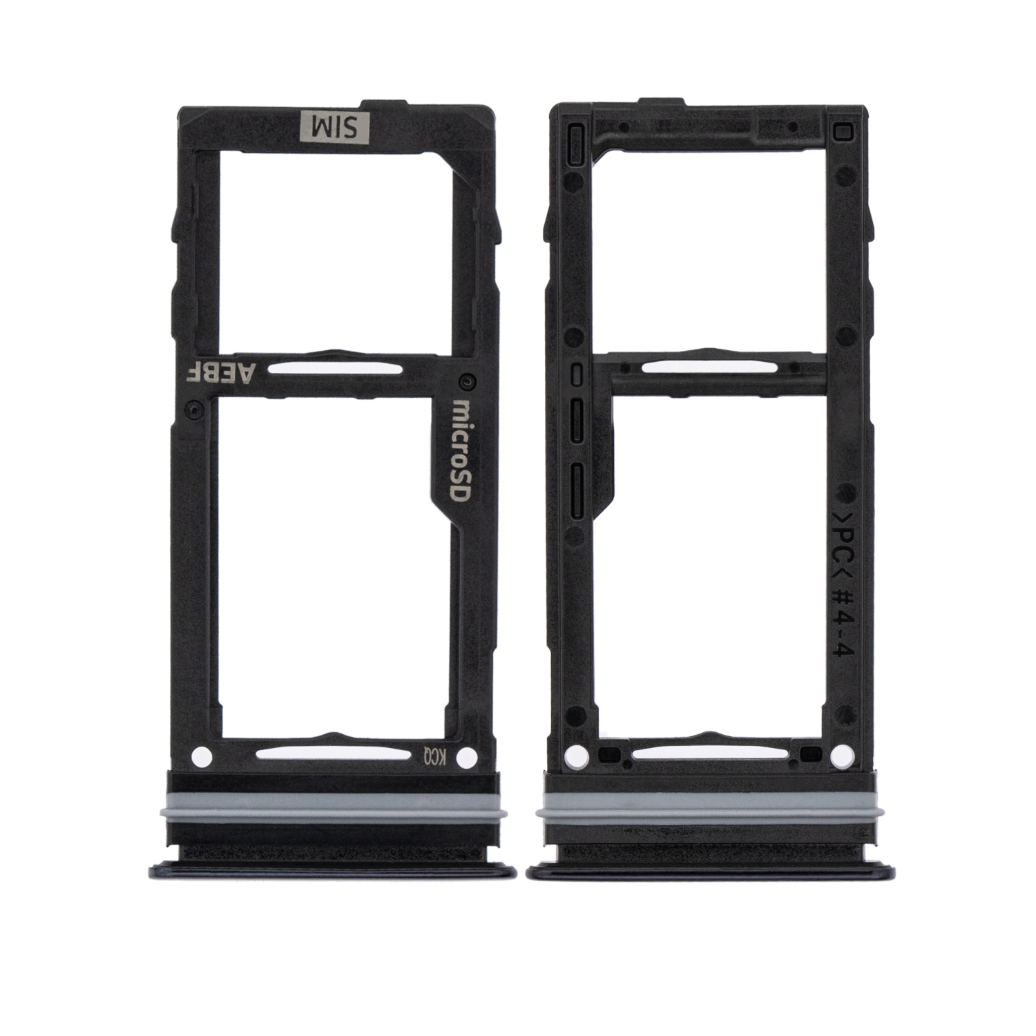 Replacement Single Sim Card Tray Compatible For Samsung Galaxy A52 4G (Awesome Black)