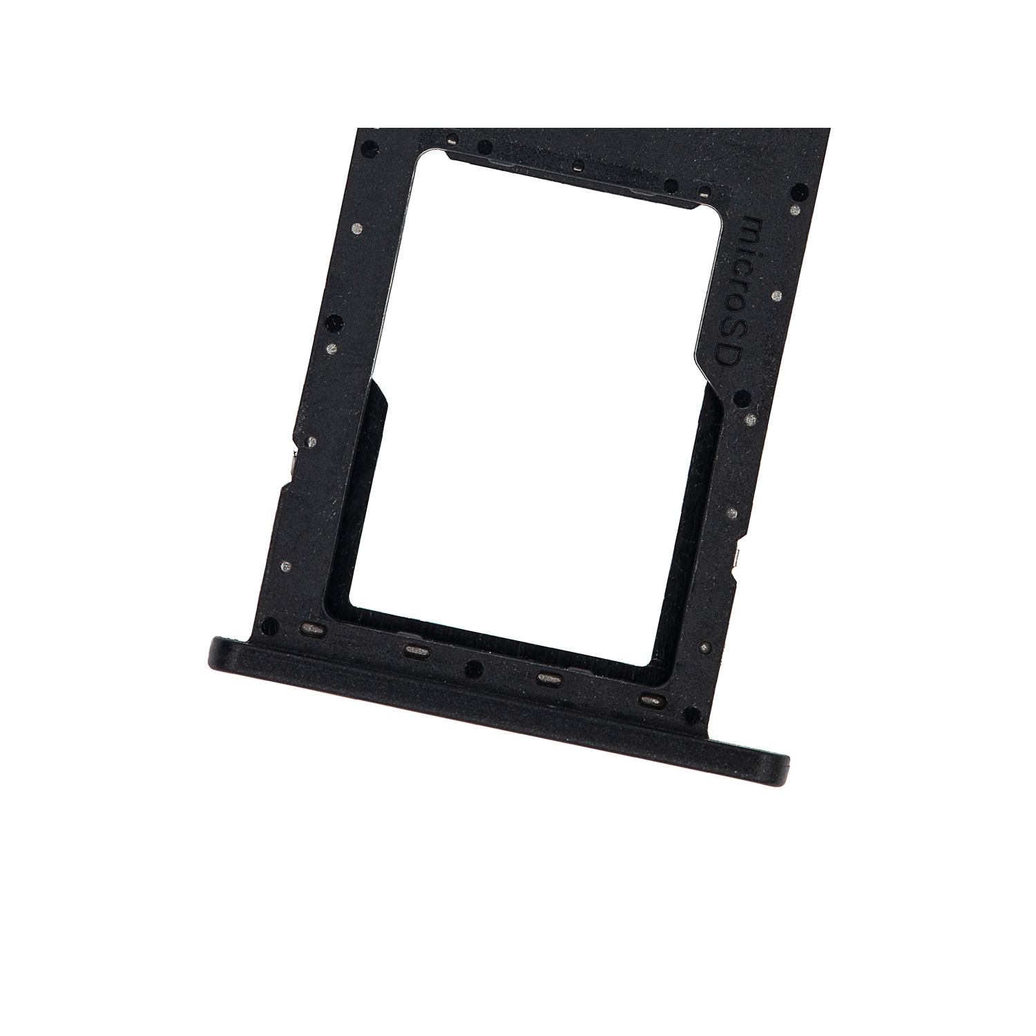 Replacement Single Sim Card Tray Compatible For Samsung Galaxy A11 (Black)