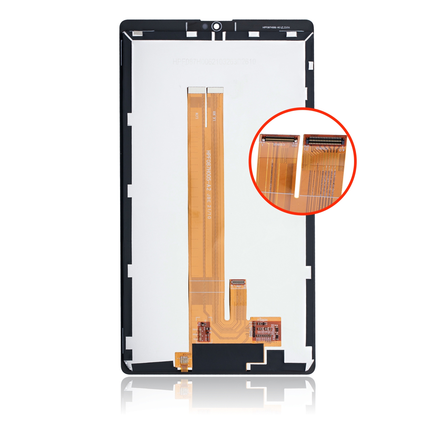 Refurbished - Replacement LCD Assembly Without Frame Compatible For Samsung Galaxy Tab A7 Lite 8.7" (2021) (T225 / T227) (4G Version) (Black)
