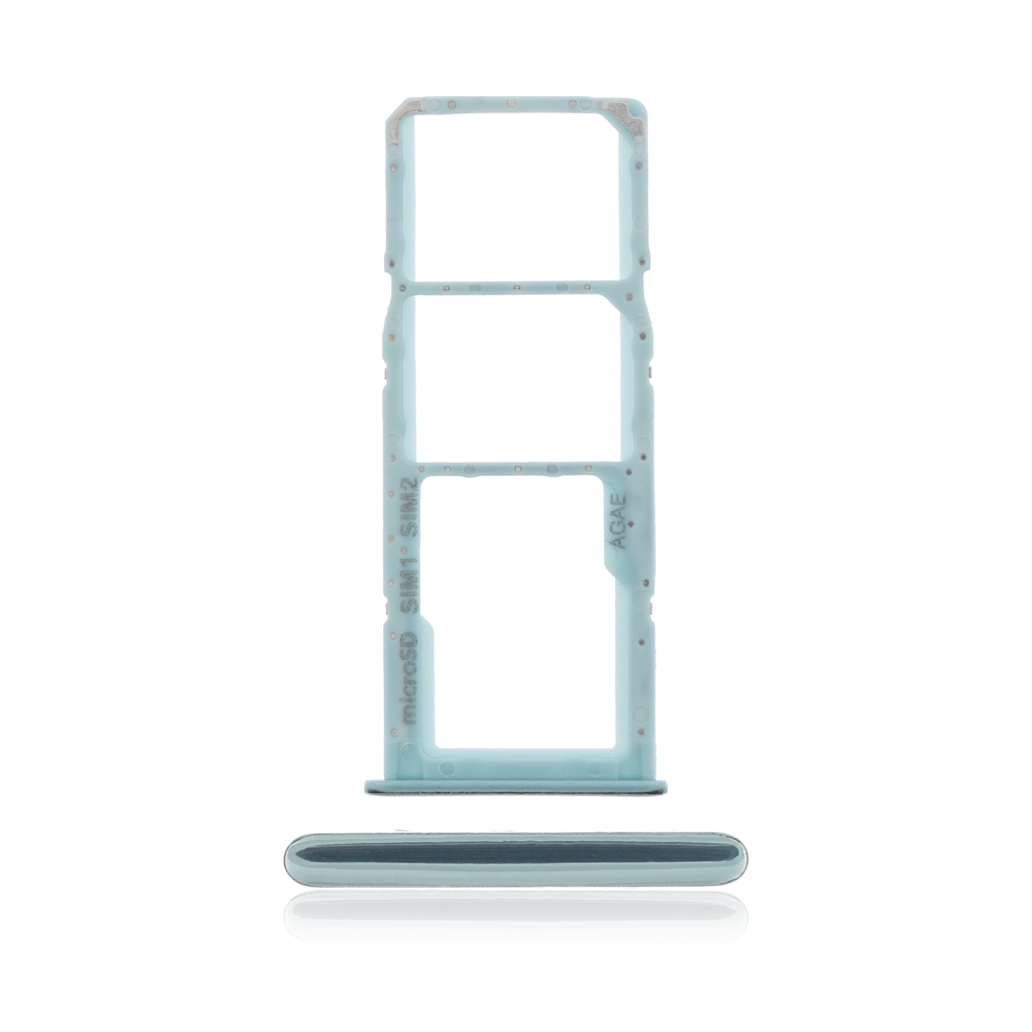 Replacement Dual Sim Card Tray Compatible For Samsung Galaxy A71 (Prism Crush Blue)