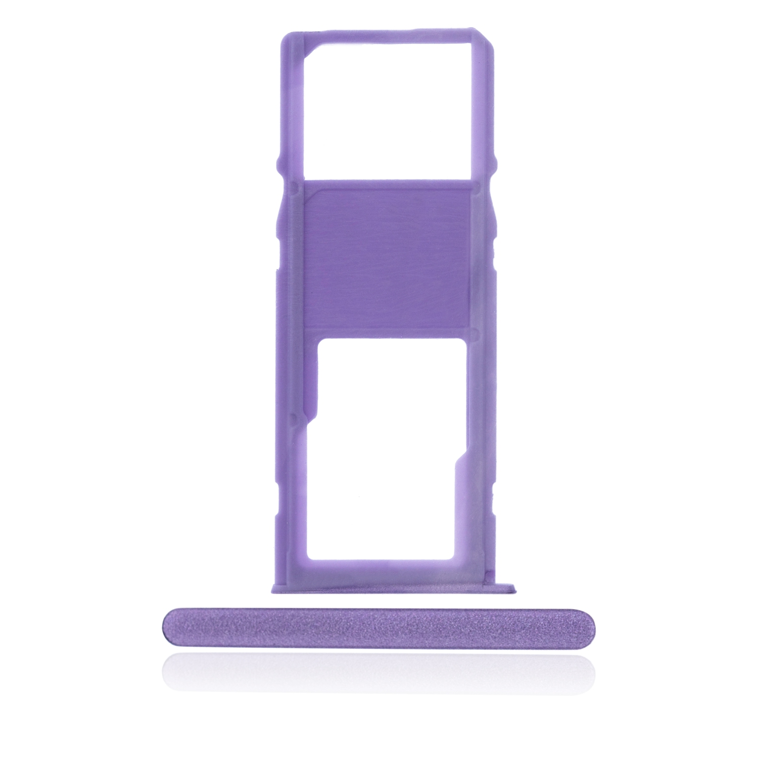 Replacement Single Sim Tray Compatible For Samsung Galaxy A21 (A215 / 2020) (Purple)