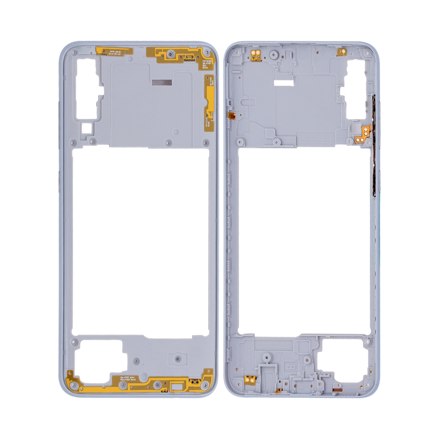 Replacement Mid-Frame Housing Compatible For Samsung Galaxy A70