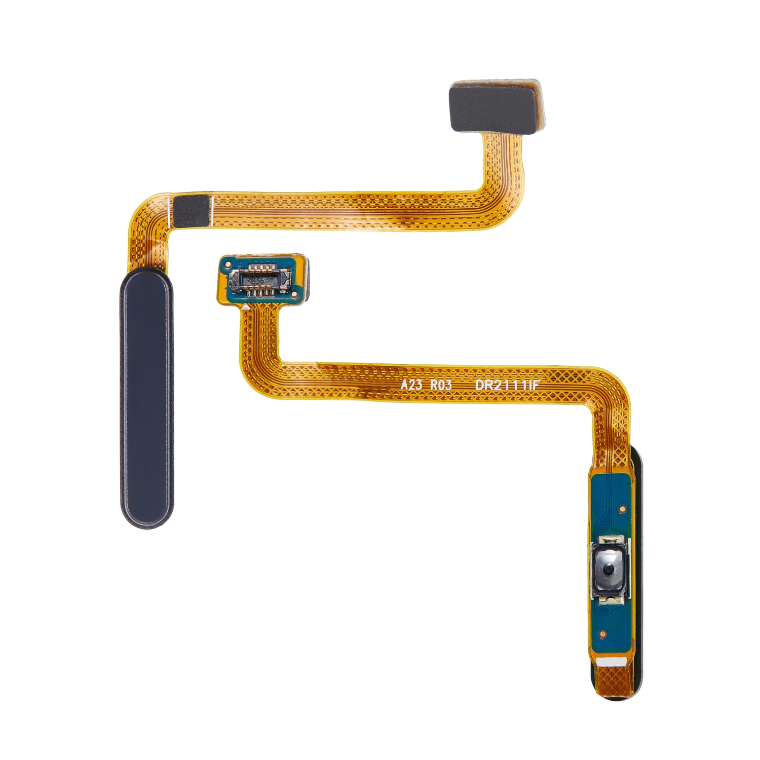 Replacement Fingerprint Reader With Flex Cable Compatible For Samsung Galaxy A23 (A235 / 2022) (Black)