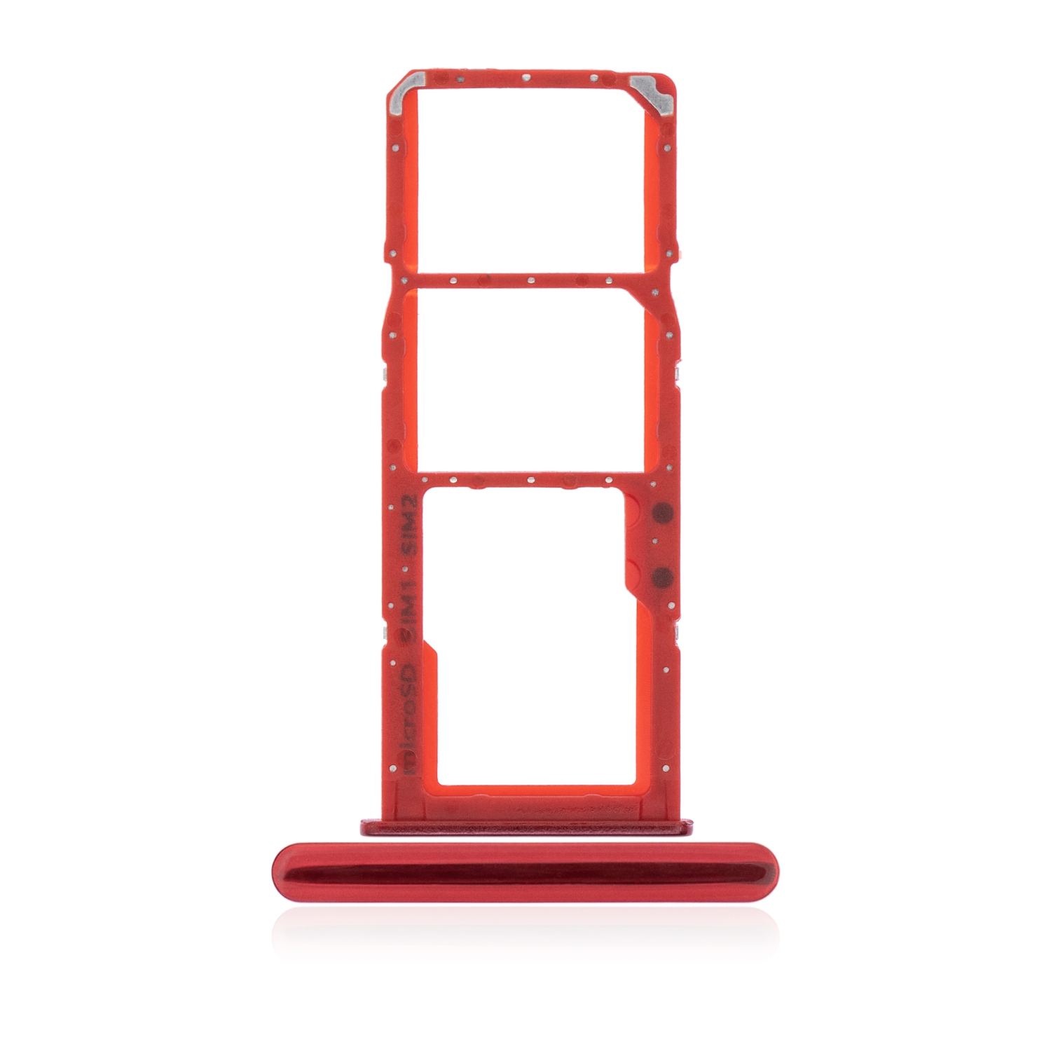 Replacement Dual Sim Card Tray Compatible For Samsung Galaxy A51 4G (Red)