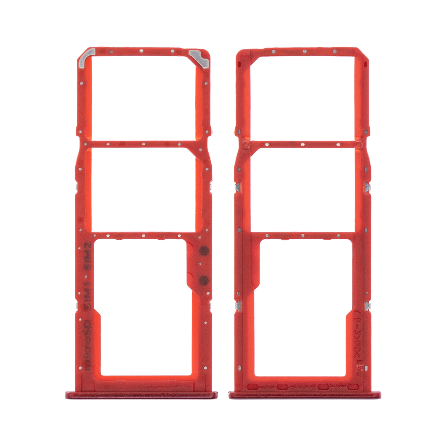 Replacement Dual Sim Card Tray Compatible For Samsung Galaxy A51 4G (Red)