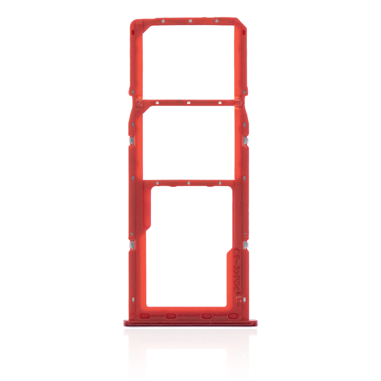 Replacement Dual Sim Card Tray Compatible For Samsung Galaxy A51 4G (Red)