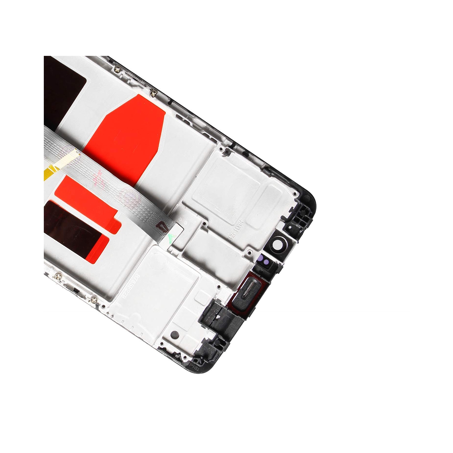 Refurbished - Replacement LCD Assembly With Frame Compatible For Huawei Mate 9 (Black)