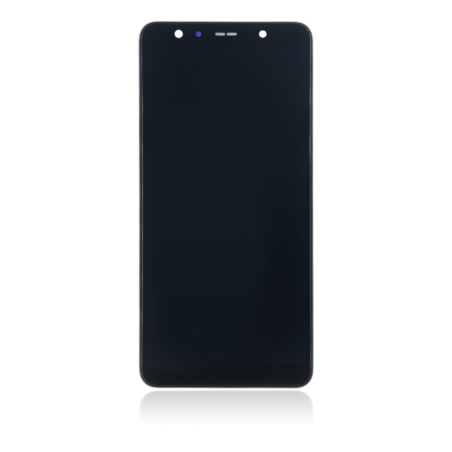 Replacement OLED Assembly With Frame Compatible For Samsung Galaxy A7 (Aftermarket Plus) (Black)