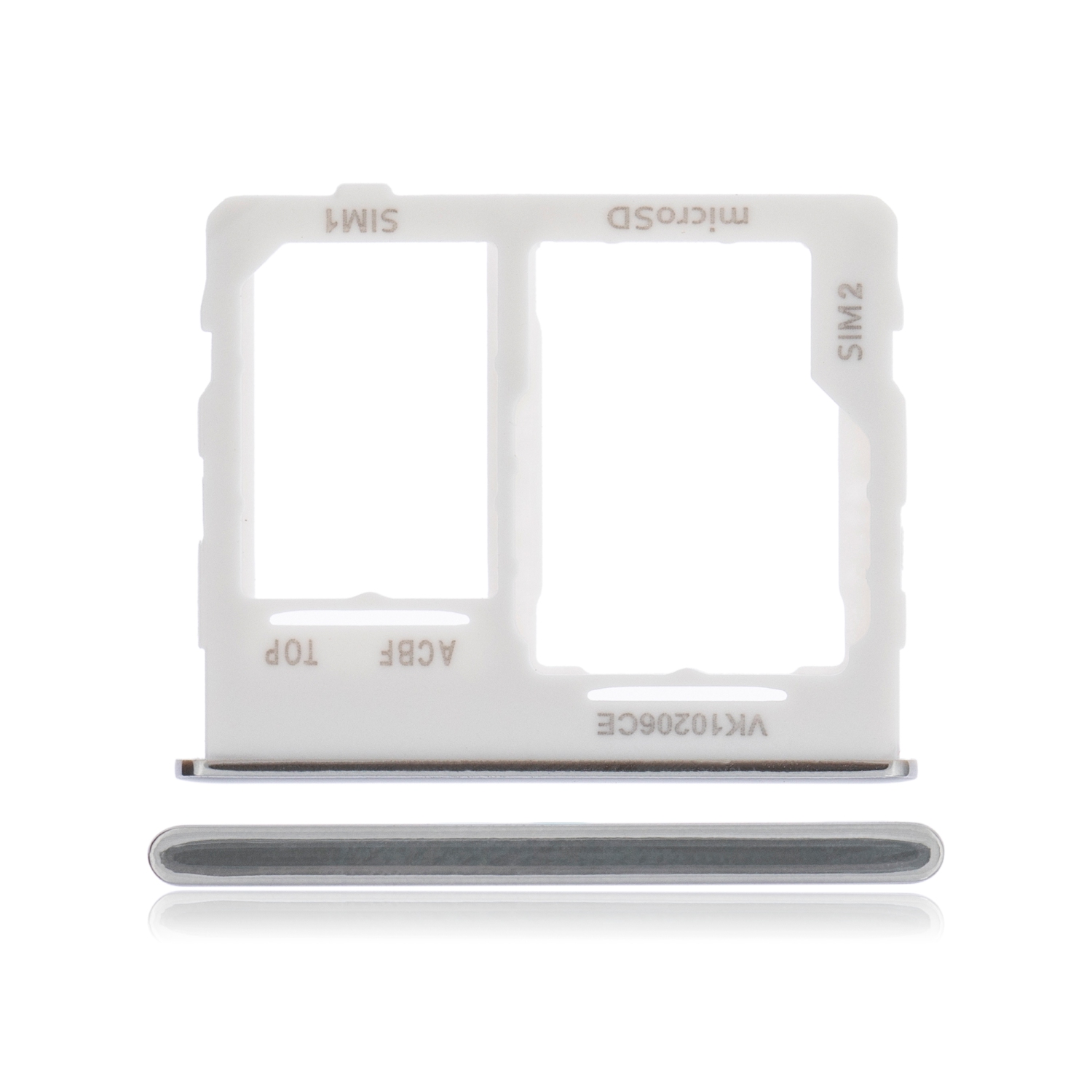 Replacement Dual Sim Card Tray Compatible For Samsung Galaxy A32 5G (A326 / 2021) (Awesome White)