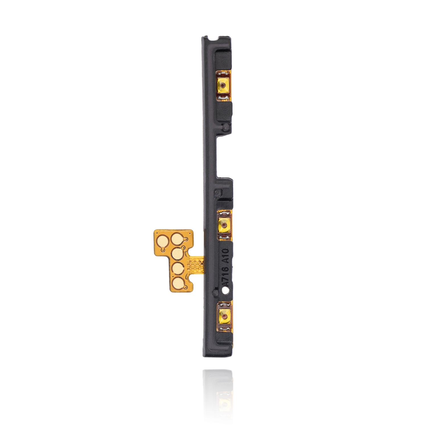 Replacement Power / Volume Button Flex Cable (With Bracket) Compatible For Samsung Galaxy A71 5G (A716 / 2020）