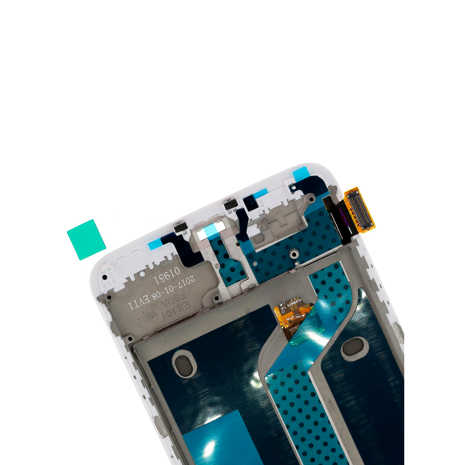 Refurbished - Replacement OLED Assembly With Frame Compatible For OnePlus 5 (White)