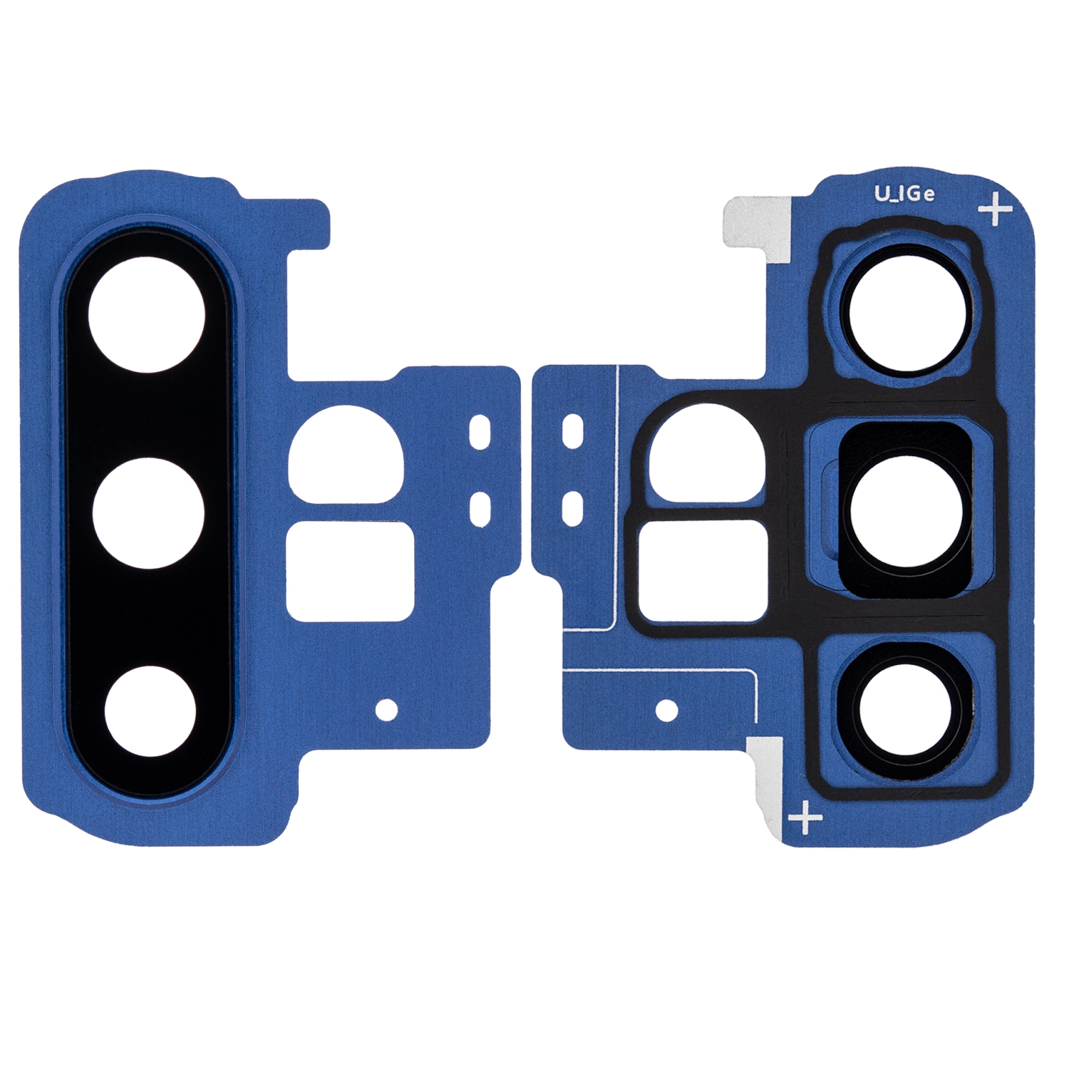 Replacement Back Camera Lens With Bracket / Bezel Compatible For Samsung Galaxy Note 10 Plus / 5G (Blue)