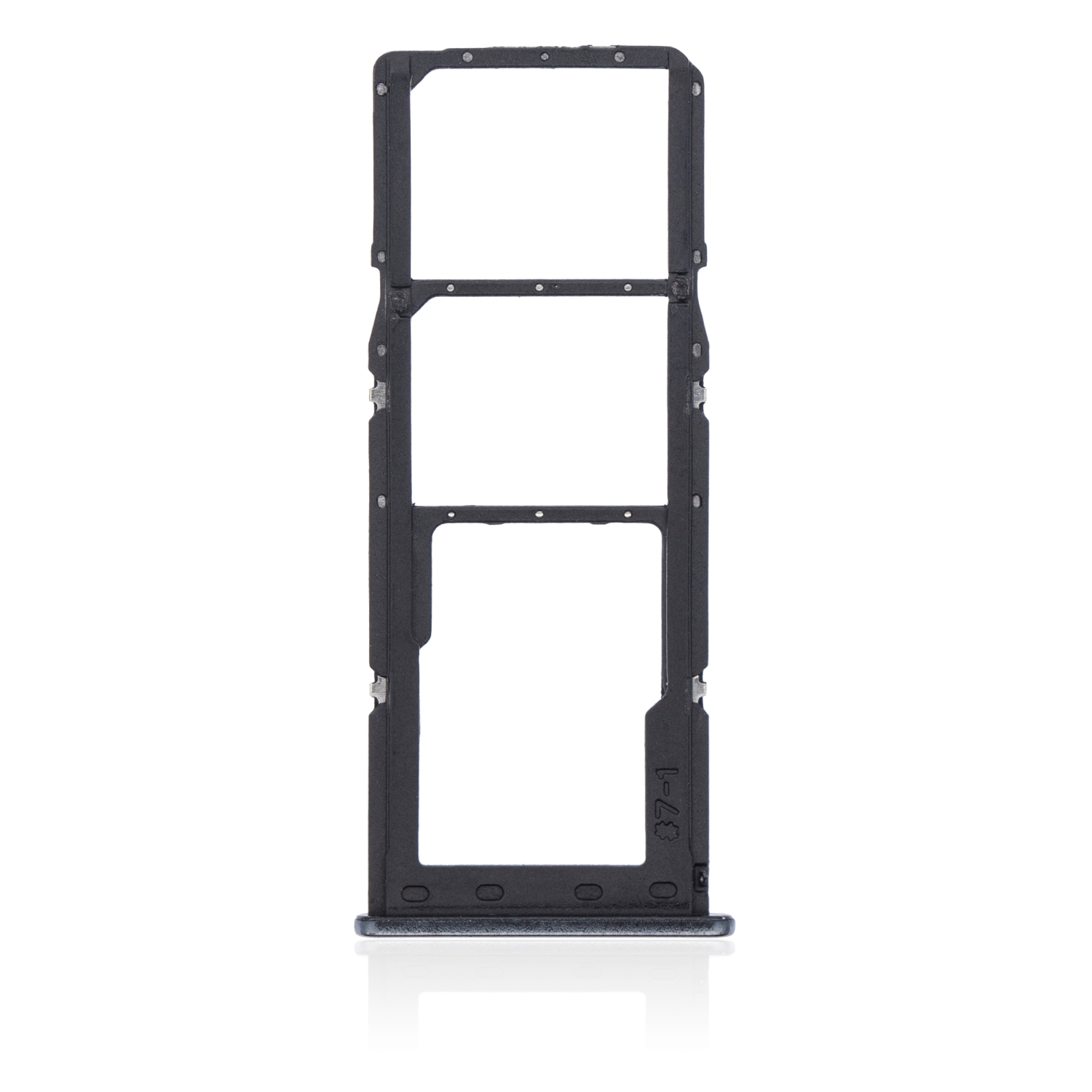 Replacement Dual Sim Card Tray Compatible For Samsung Galaxy A32 (Awesome Black)