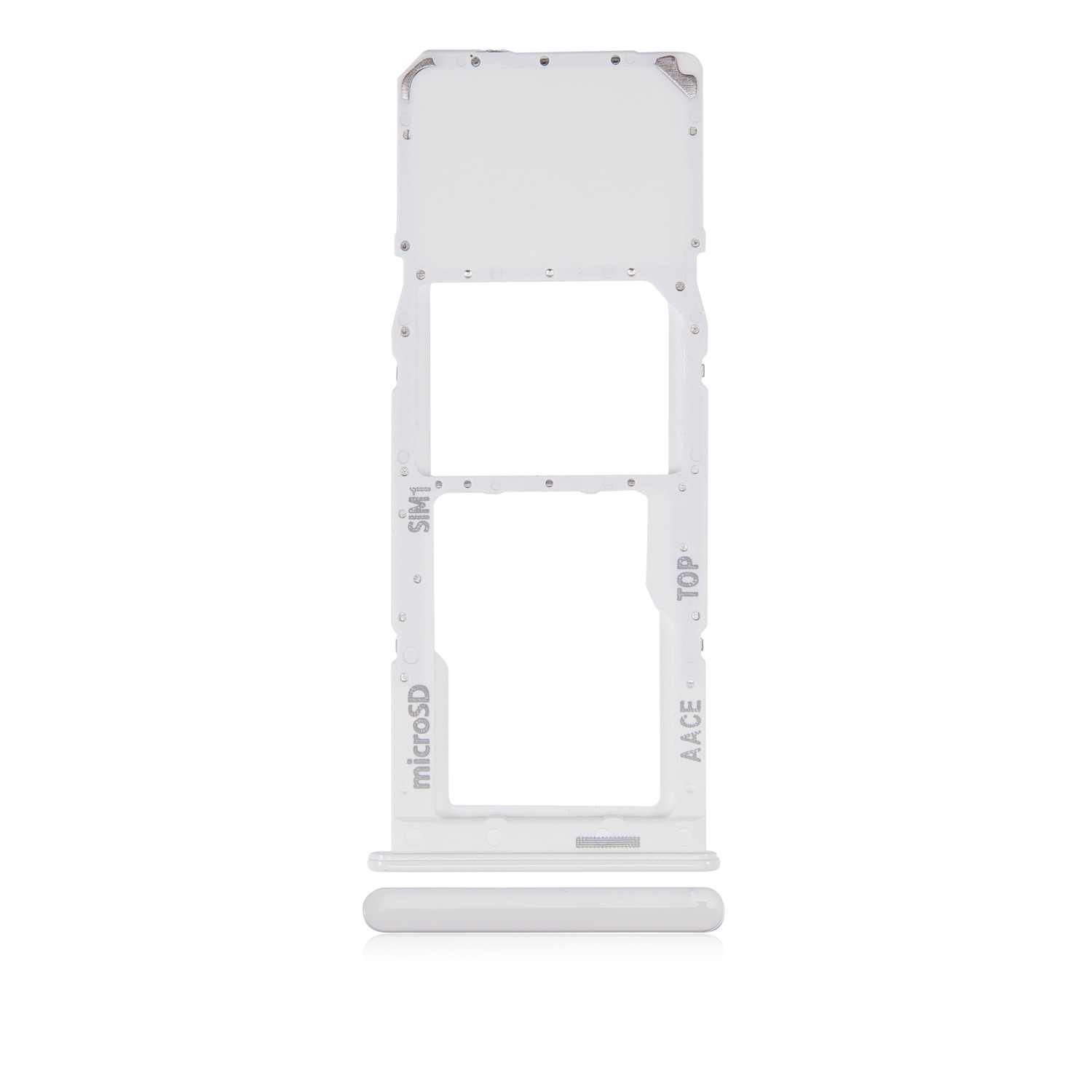Replacement Single Sim Card Tray Compatible For Samsung Galaxy A13 (White)
