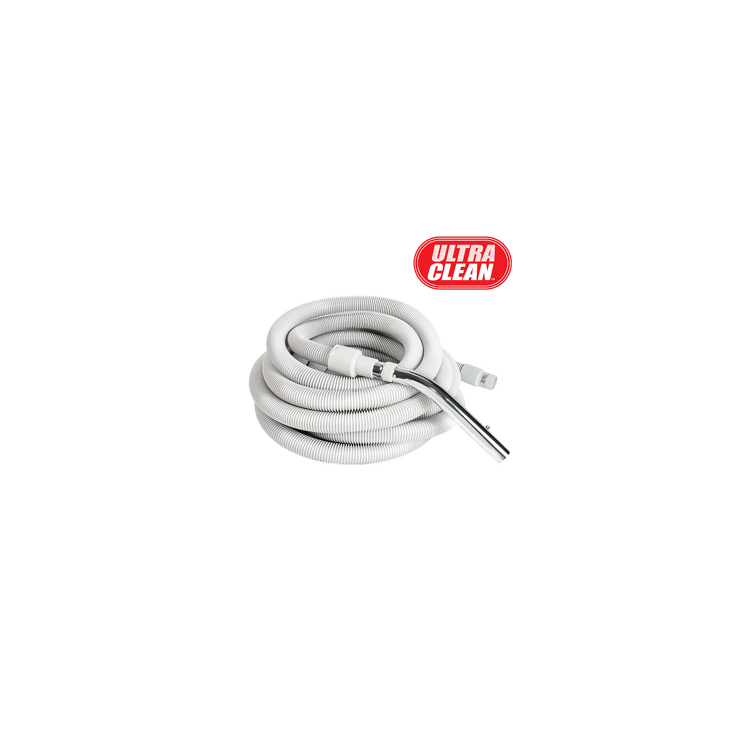 ULTRA CLEAN Universal Basic Hose for Central Vacuum -Designed to fit All Brands like Beam, Electrolux, Eureka, Kenmore, Nutone, Husky, Nilfisk,