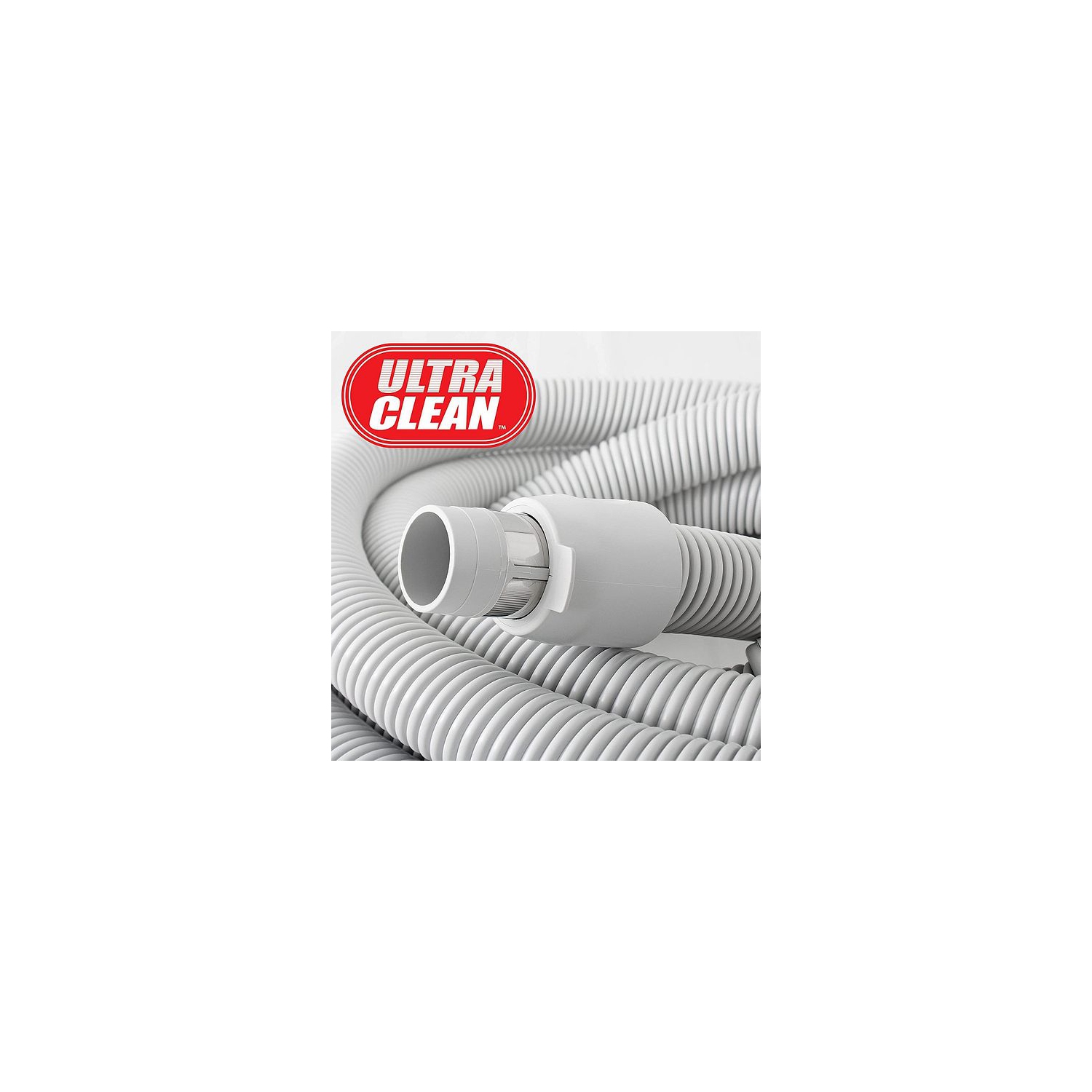 ULTRA CLEAN Universal Basic Hose for Central Vacuum -Designed to fit All Brands like Beam, Electrolux, Eureka, Kenmore, Nutone, Husky, Nilfisk,