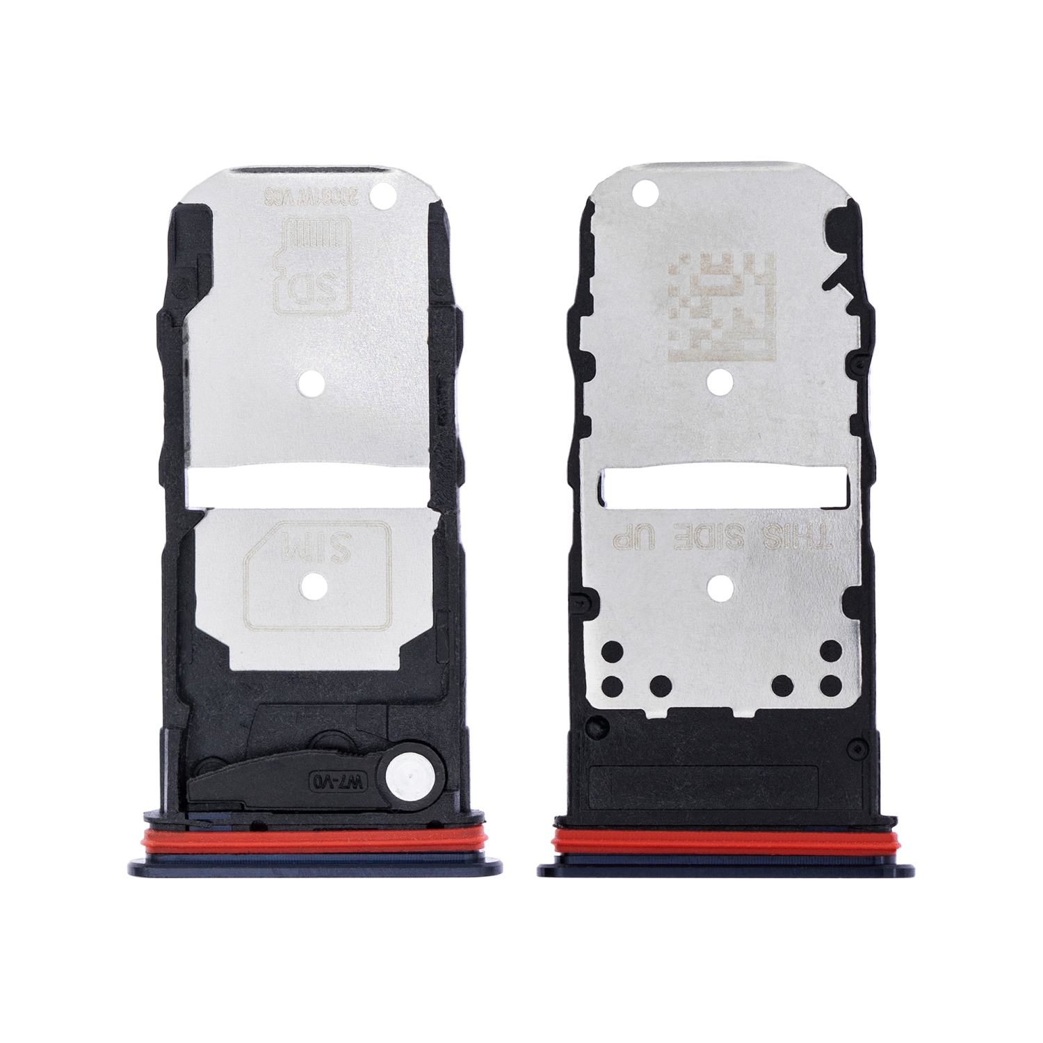 Replacement Single Sim Card Tray Compatible For Motorola Edge 5G (Thunder Gray)