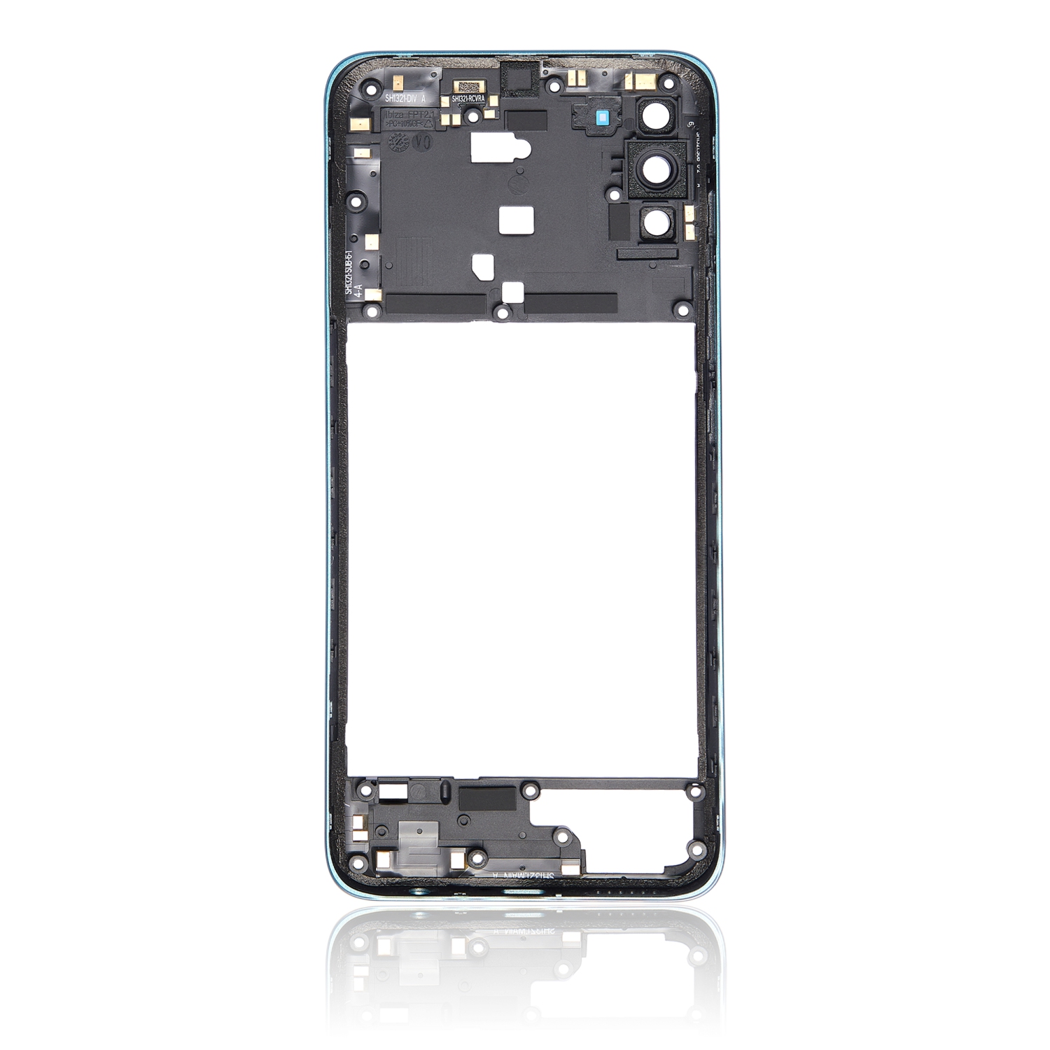 Replacement Mid-Frame Compatible For Motorola Moto G50 (Aqua Green)