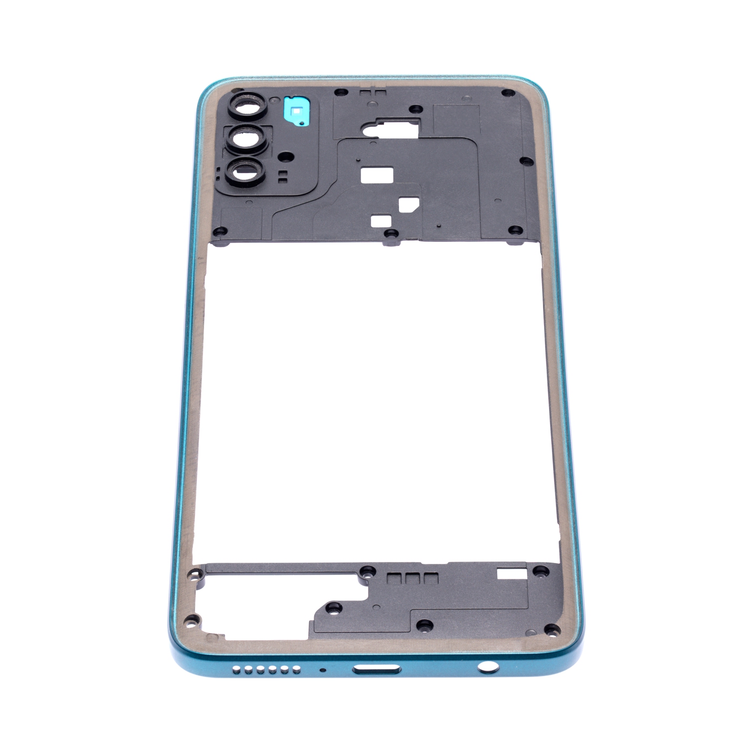 Replacement Mid-Frame Compatible For Motorola Moto G50 (Aqua Green)