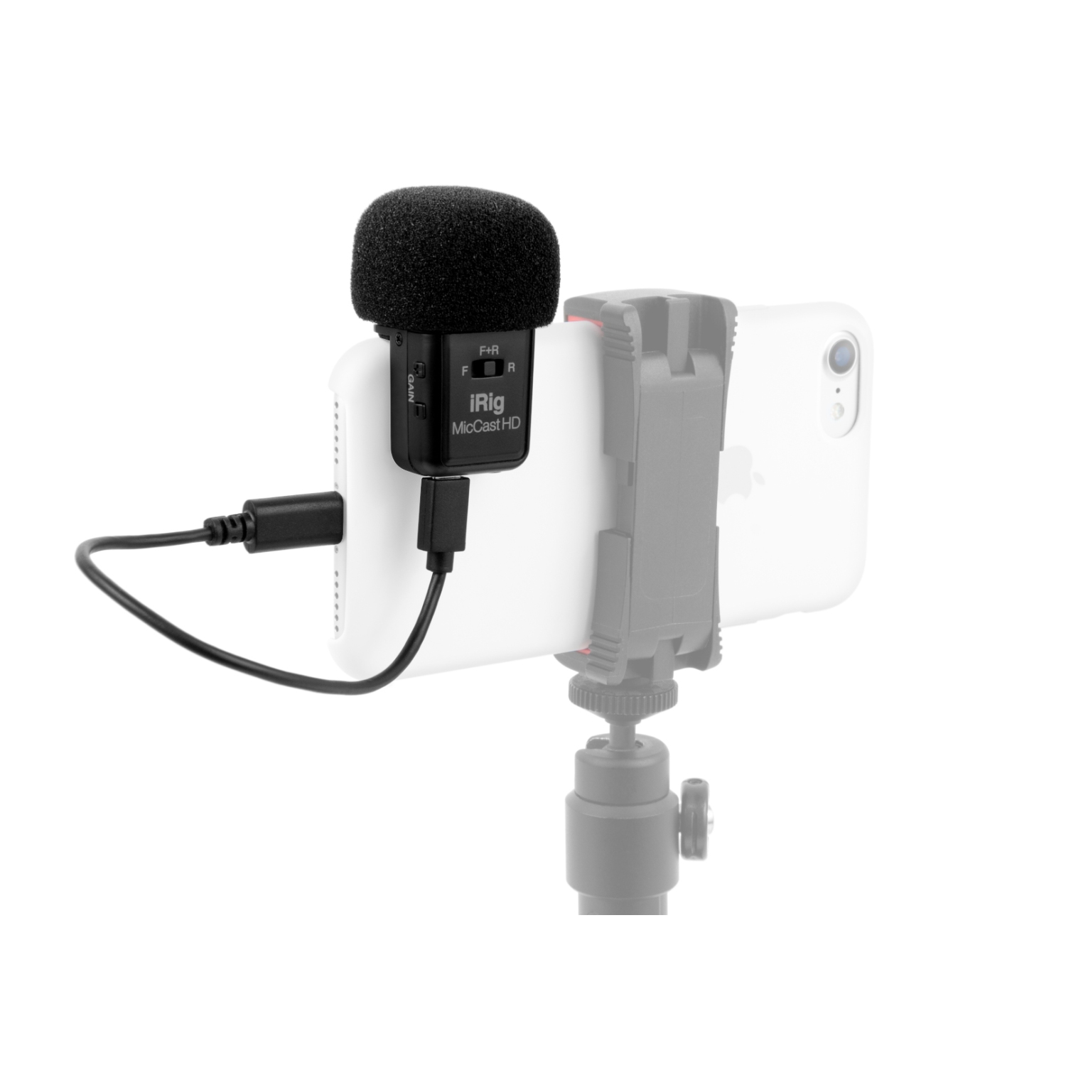 IK Multimedia iRig Mic Cast HD Condenser Microphone