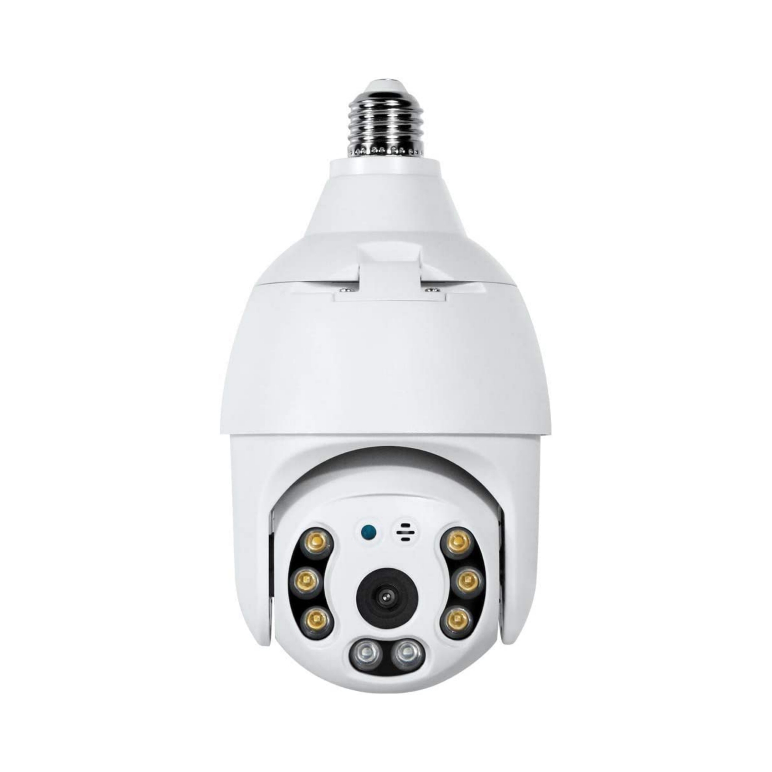 NIERBO 2.0MP Wireless PTZ Security Camera with E27 Bulb Connector, Motion Auto Tracking, 2 Way Audio, Spotlight Night Vision, Tuya Smart Life WiFi CCTV Camera