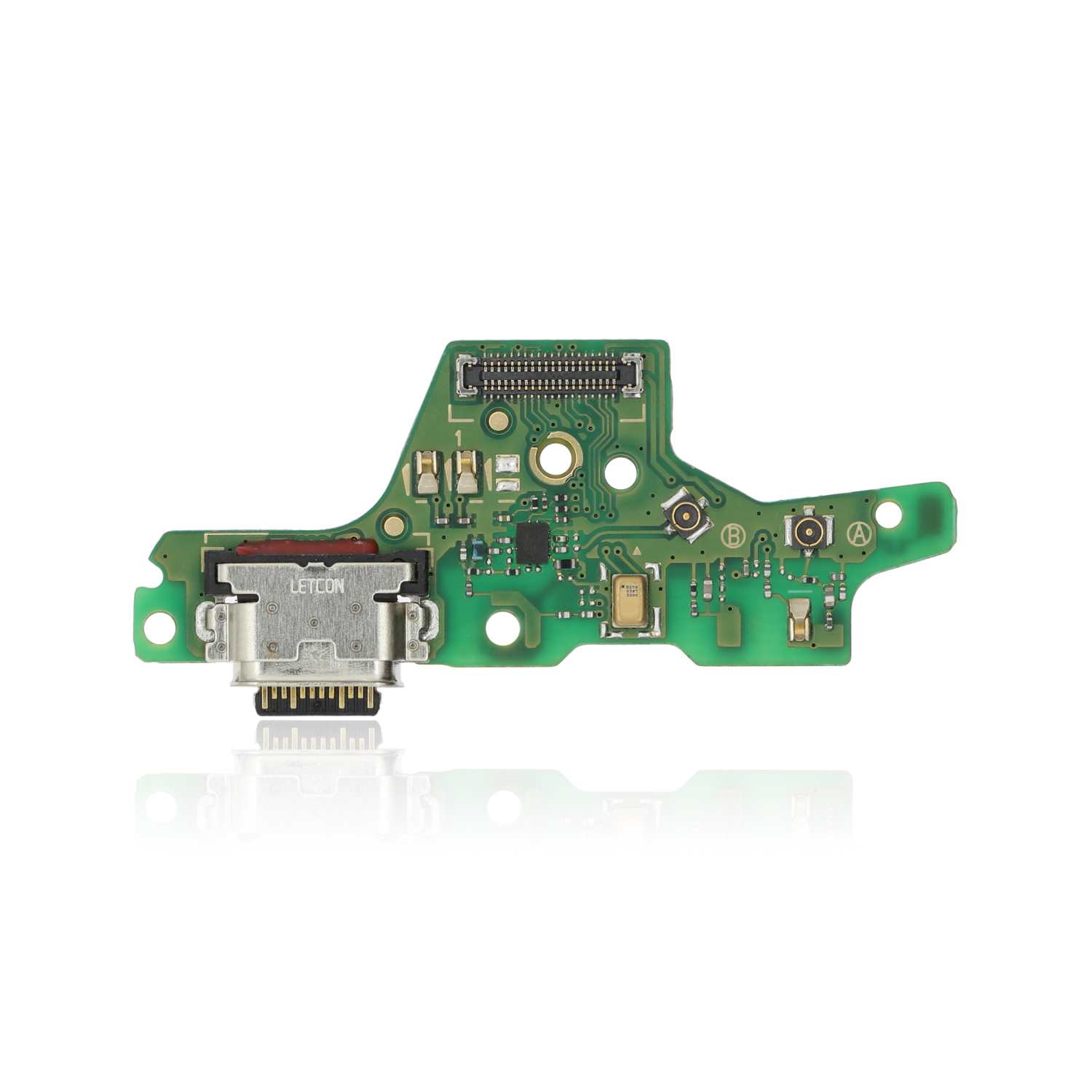 Replacement Charging Port With PCB Board Compatible For Motorola Moto G8 Plus (PART# Aclkc) (Premium)