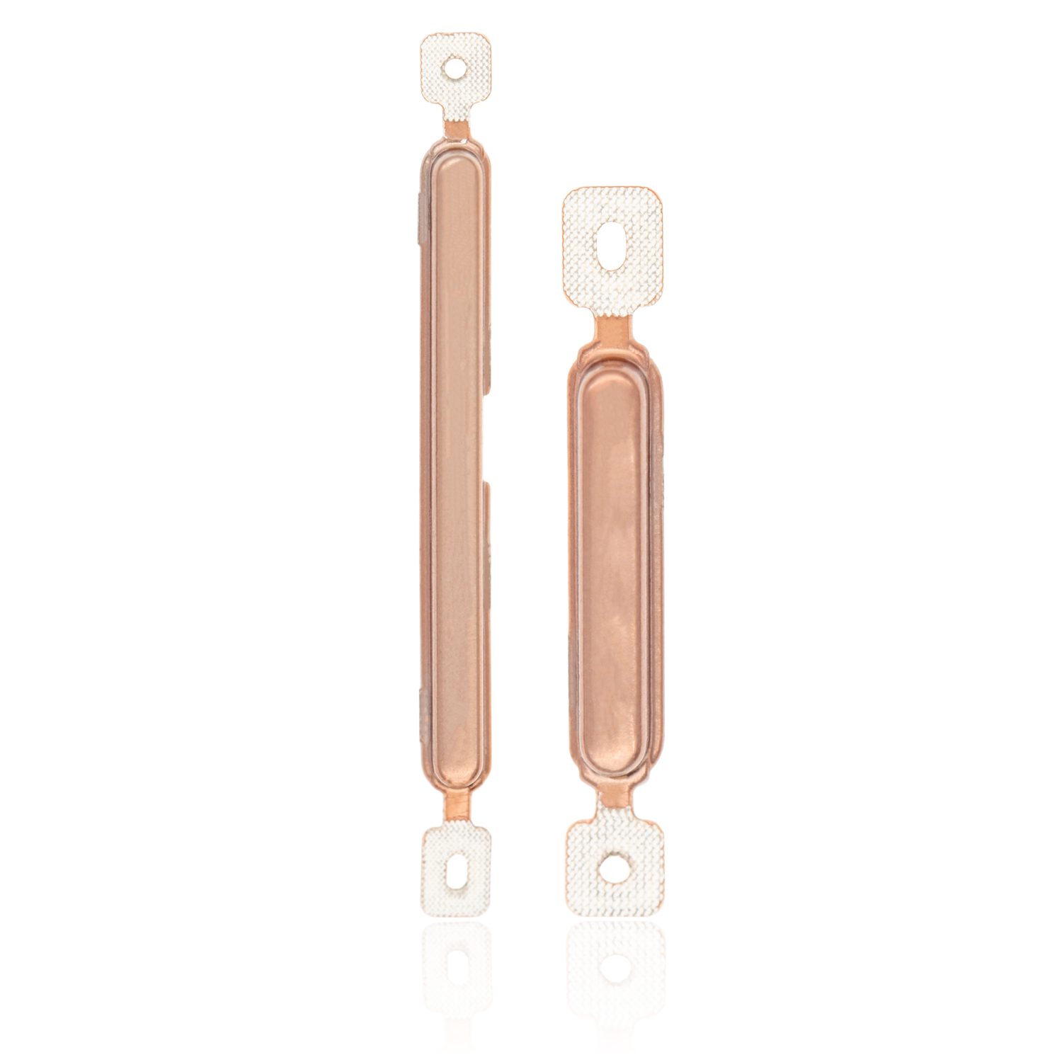 Replacement Hard Buttons (Power / Volume) Compatible For Motorola Moto G9 Plus (XT2087 / 2020) (Rose Gold)