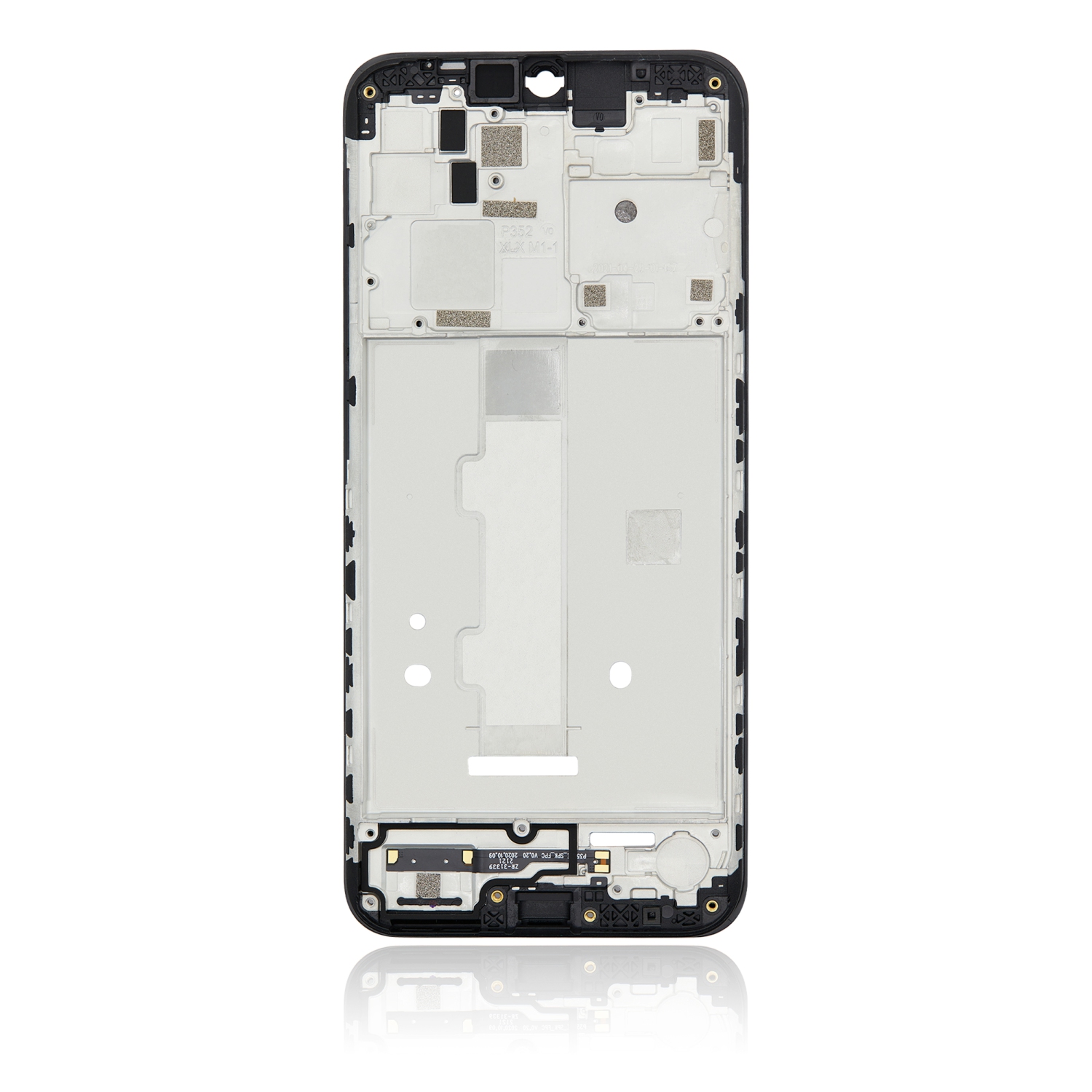 Replacement Mid-Frame Compatible For Motorola Moto G20 (XT2128 / 2021) (Black)