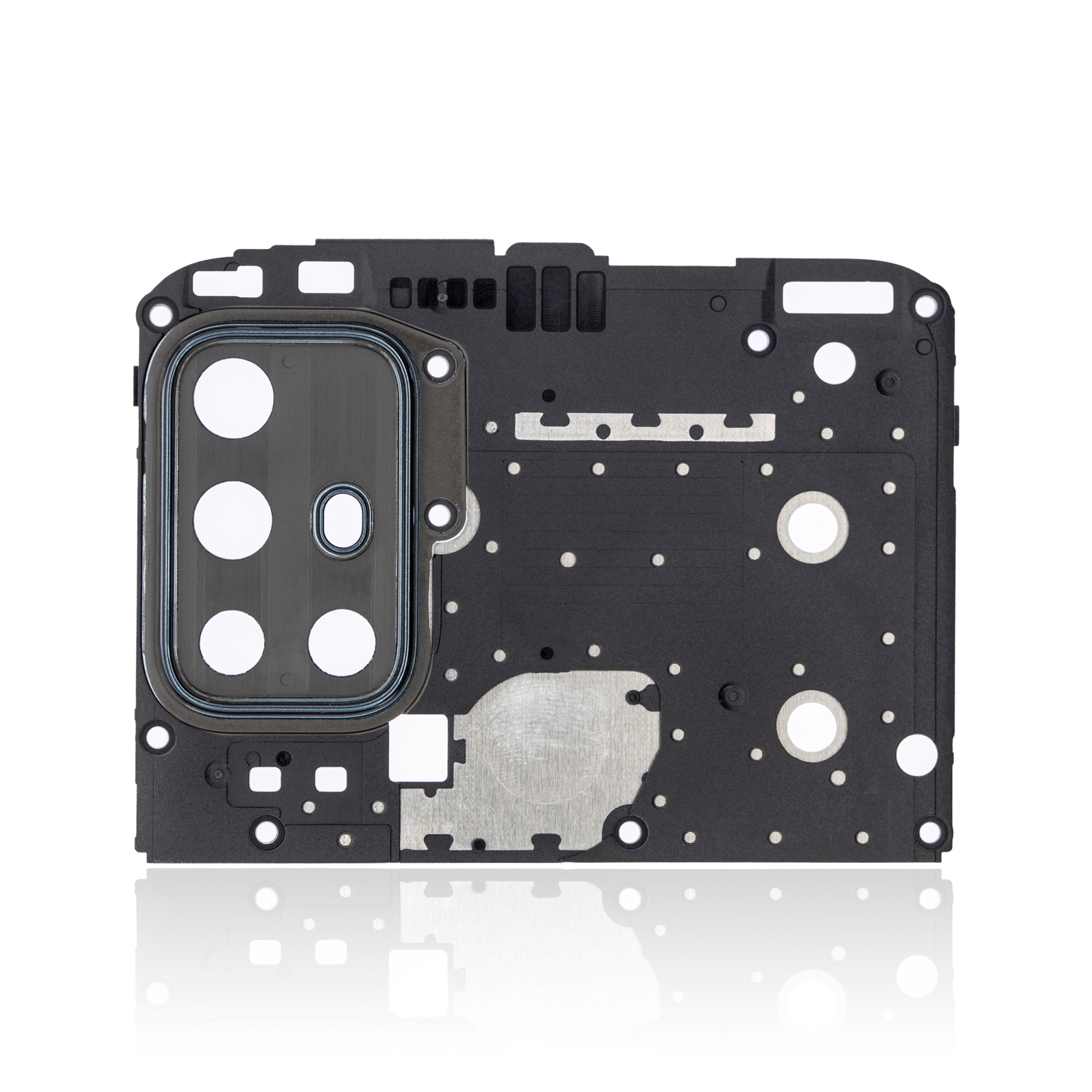 Replacement Back Camera Lens With Bracket Compatible For Motorola Moto G30 (XT2129 / 2021) (Phantom Black)