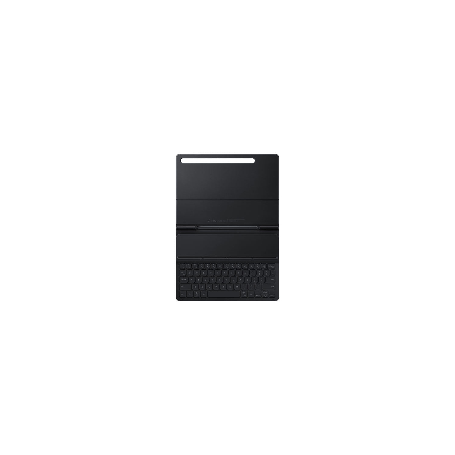 Open Box - Samsung EF-DT870BBEGCA Keyboard Book Cover Slim Case for Galaxy Tab S8/S7 Black