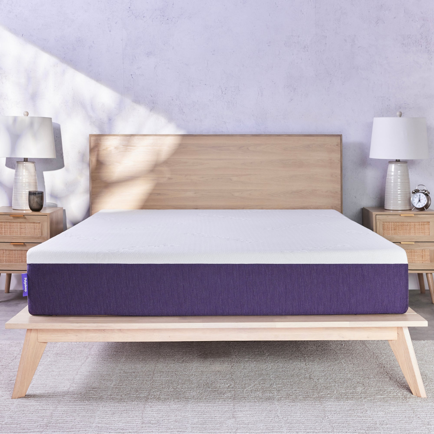 Polysleep Origin 10'' Antimicrobial Memory Foam Mattress | Breathable Soft Liquid Repellent Cover, Premium Hybrid Bed in a Box, Made in Canada —