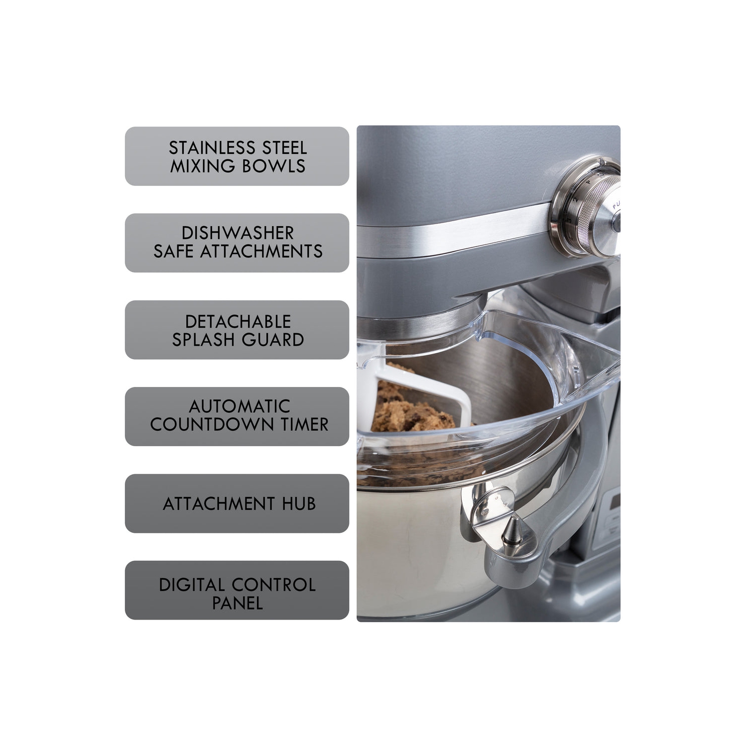 Kenmore Elite 6 qt Bowl-Lift Stand Mixer with Countdown Timer, 600 Watts