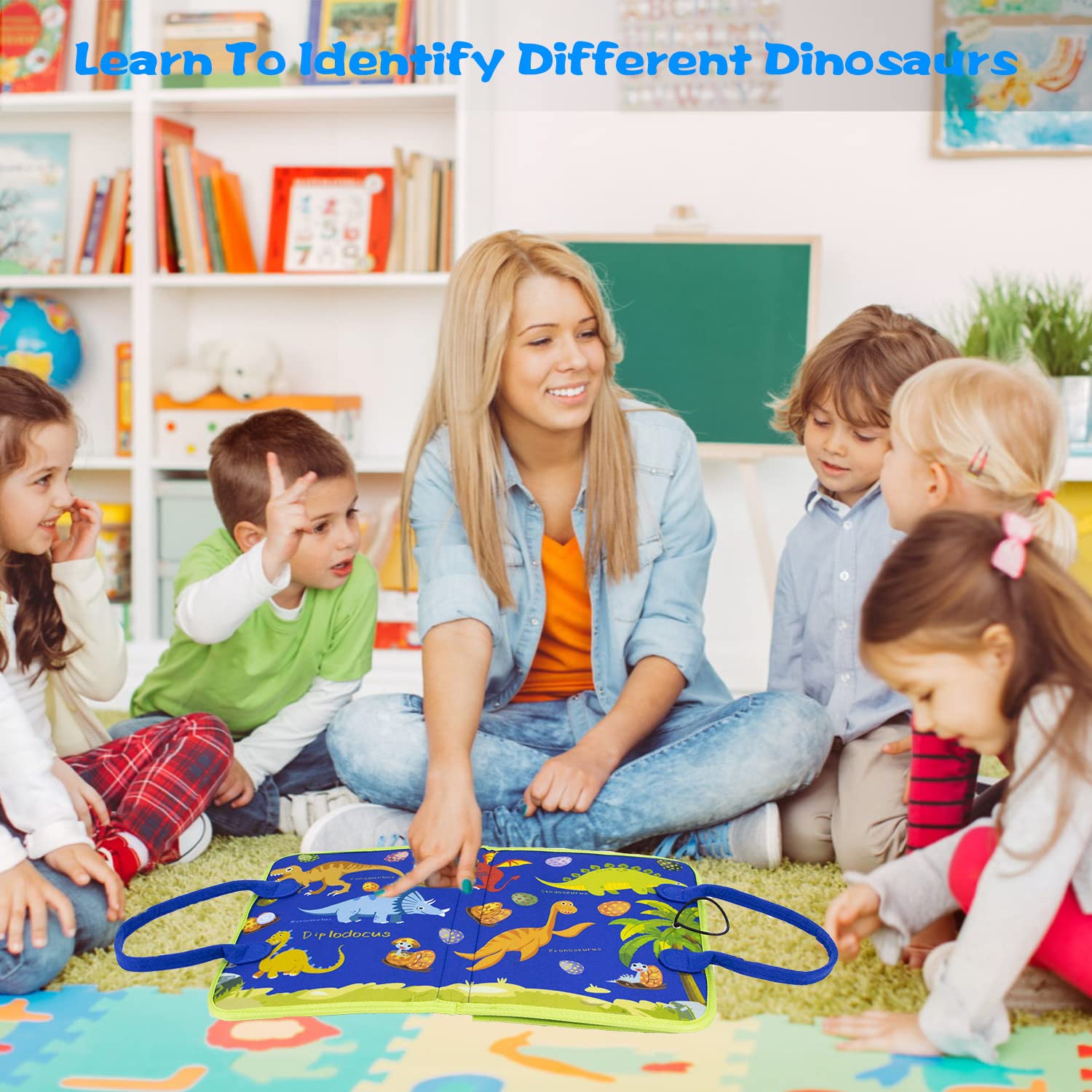 Planche occupée pour tout-petit, jouets pour le développement sensoriel Montessori, activités pour tout-petits jouets de voyage éducatifs