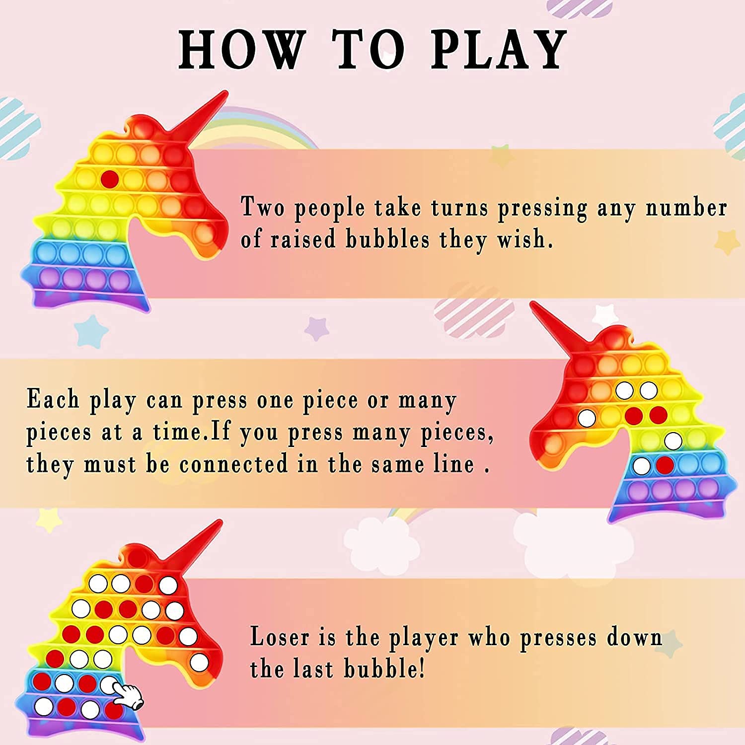 Fidget Toy Set Sensory Fidget Toy Set for Kids Squeeze Sensory Fidget Anti Stress Reliever Silicone Fun Toy