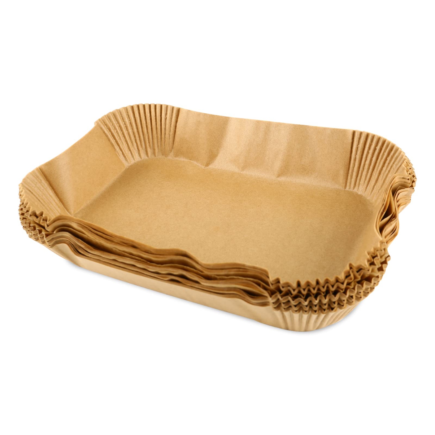 fritteuse à air chaud – Doublure en papier jetable compatible avec Ninja Dual fritteuse à air chaud, 100 pièces, rectangulaire fritteuse à air chaud,
